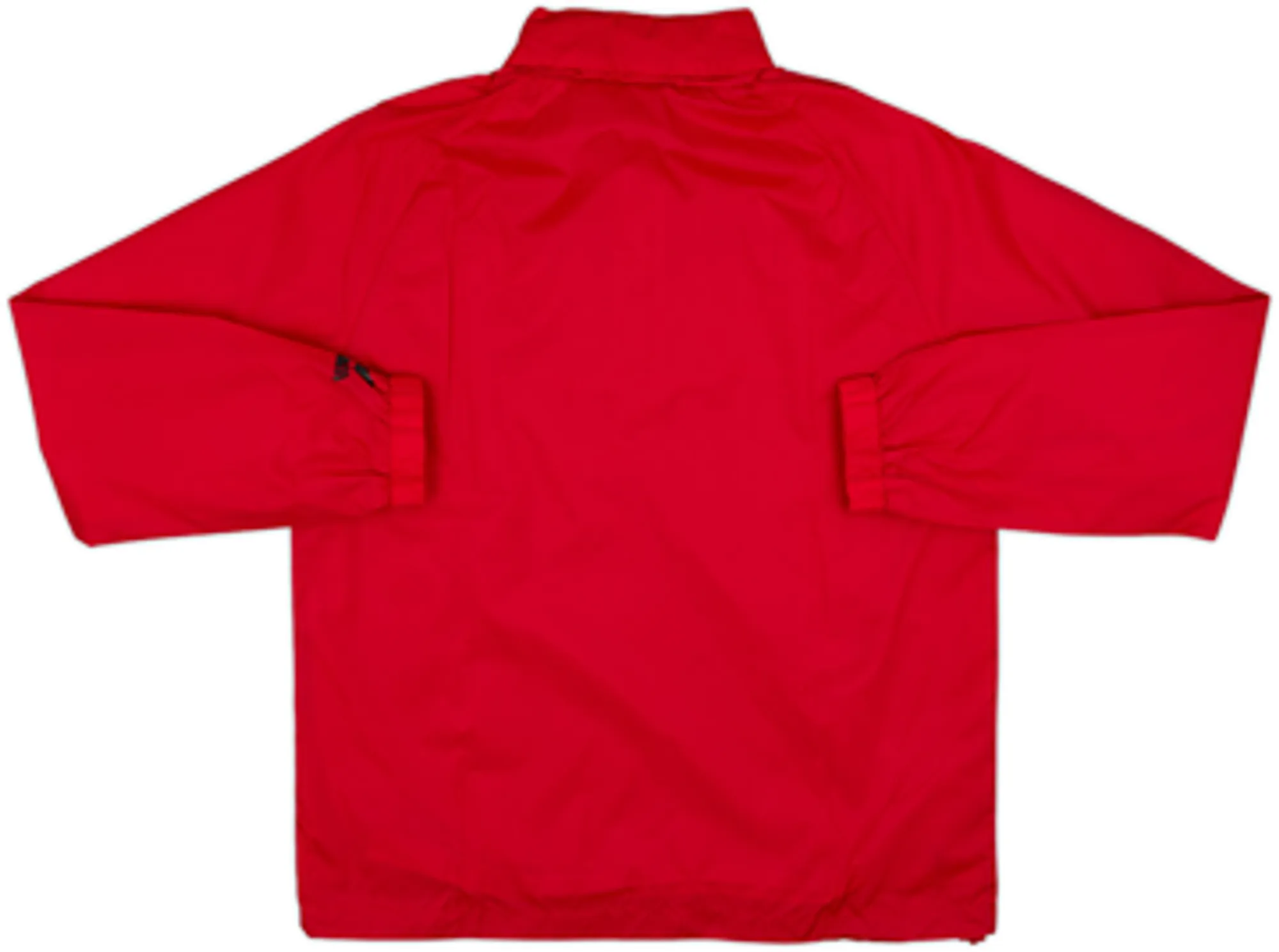 2010-11 Zulte Waregem Patrick 1/4 Zip Hooded Rain Jacket (S)