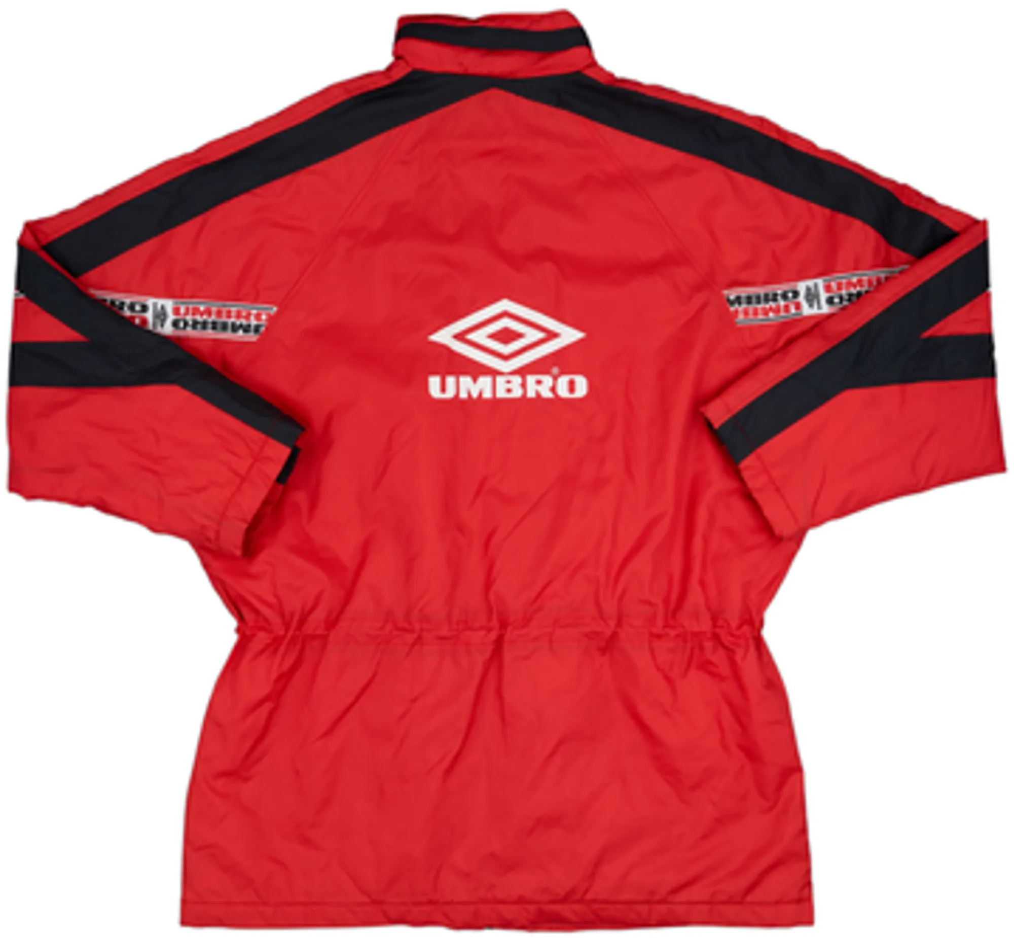 1994-95 Ajax Umbro Padded Bench Coat - 8/10 - (XXL)