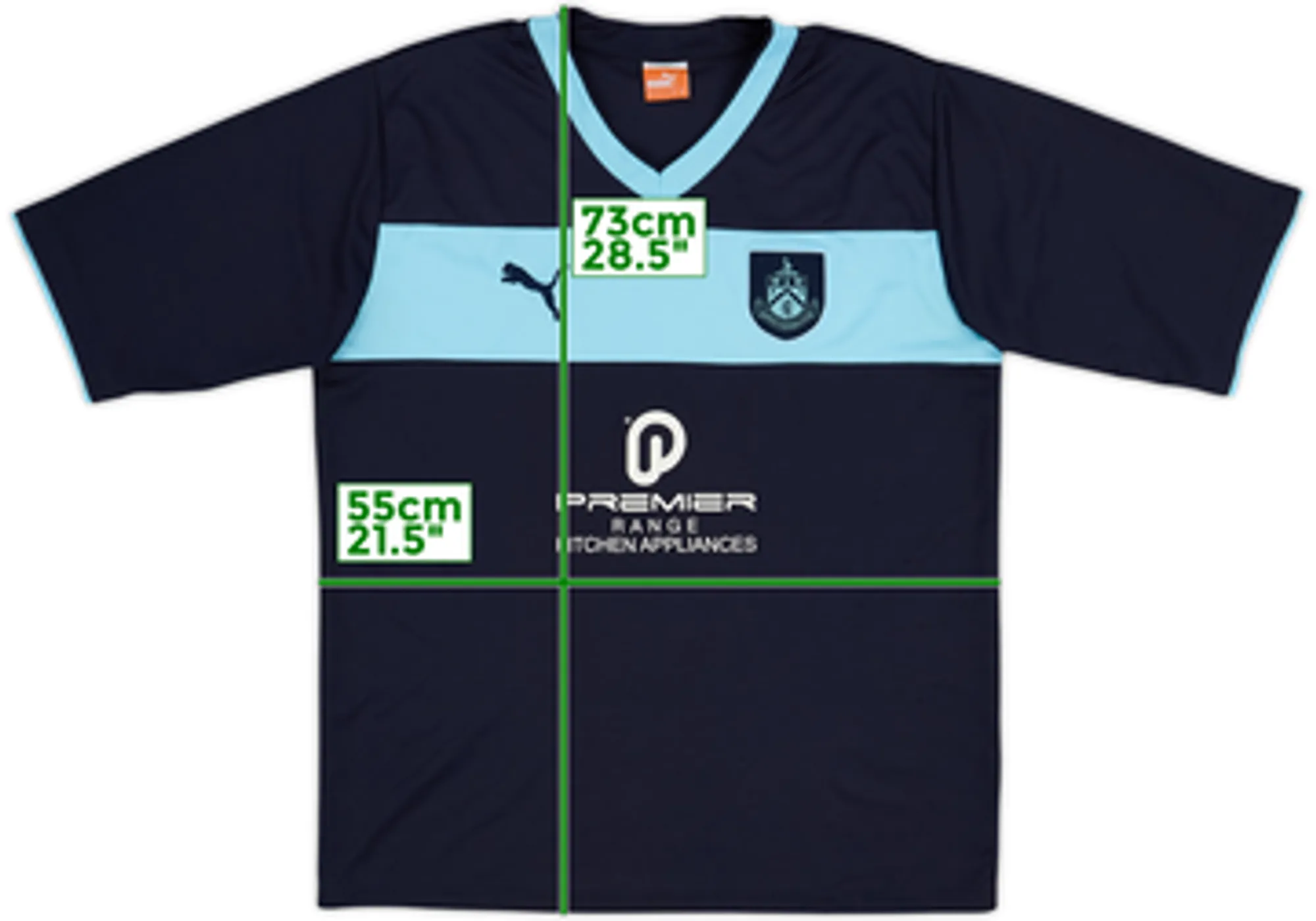 2012-13 Burnley Away Shirt - 8/10 - (XL)