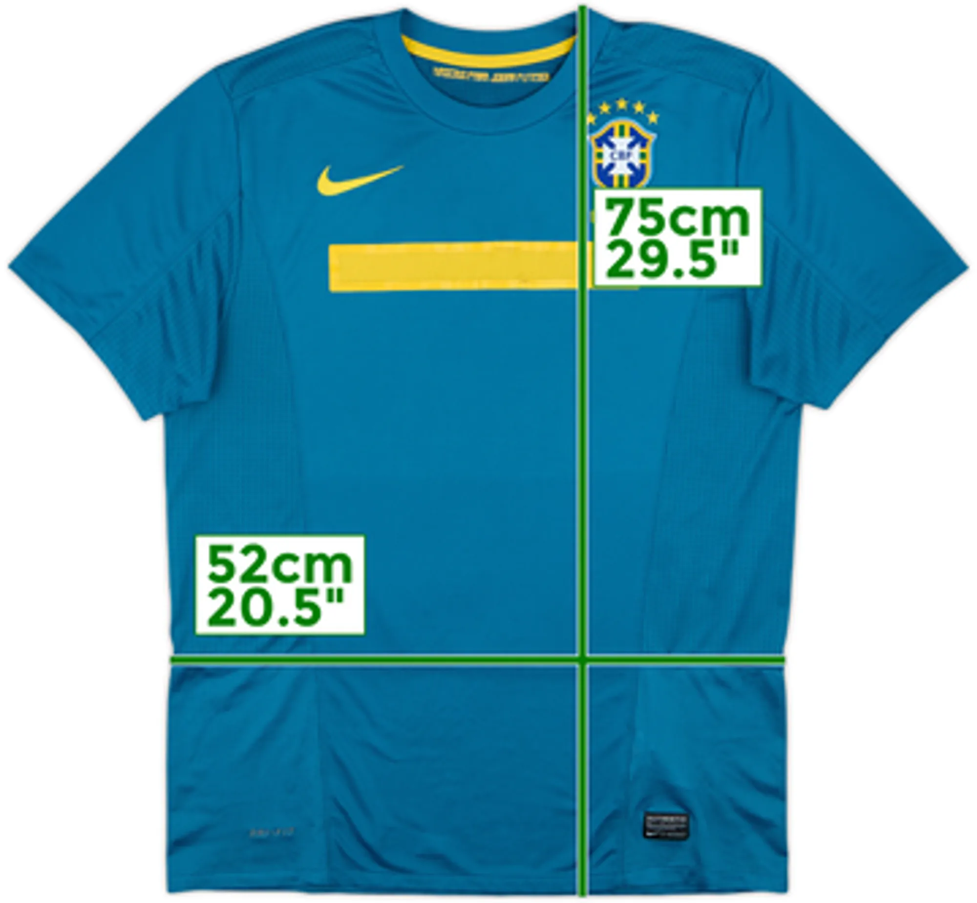 2011 Brazil Away Shirt - 6/10 - (L)