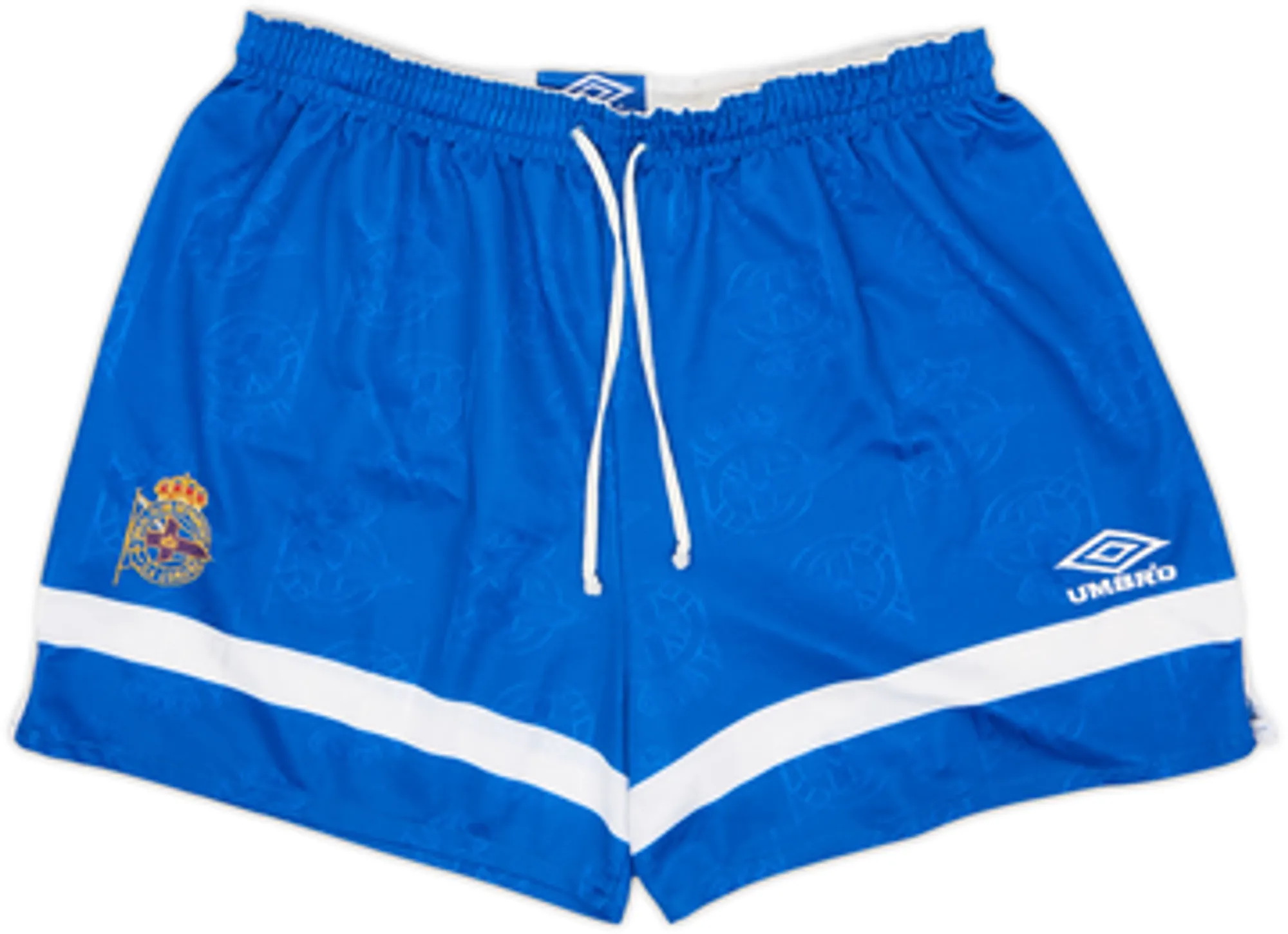 1993-94 Deportivo de La Coruna Home Shorts - 8/10 - (L)