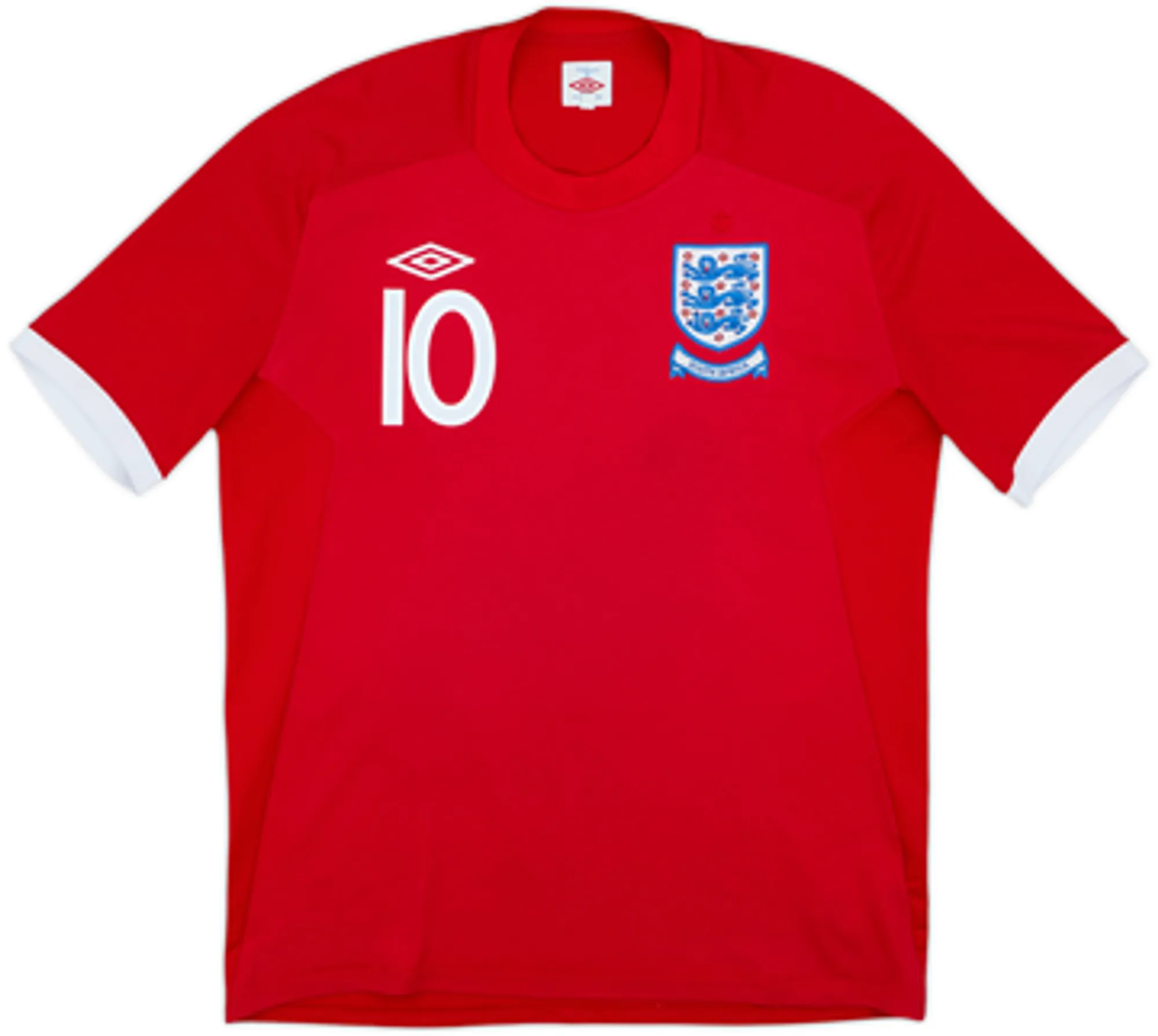 2010-11 England 'South Africa' Away Shirt Rooney #10 - 6/10 - (XL)