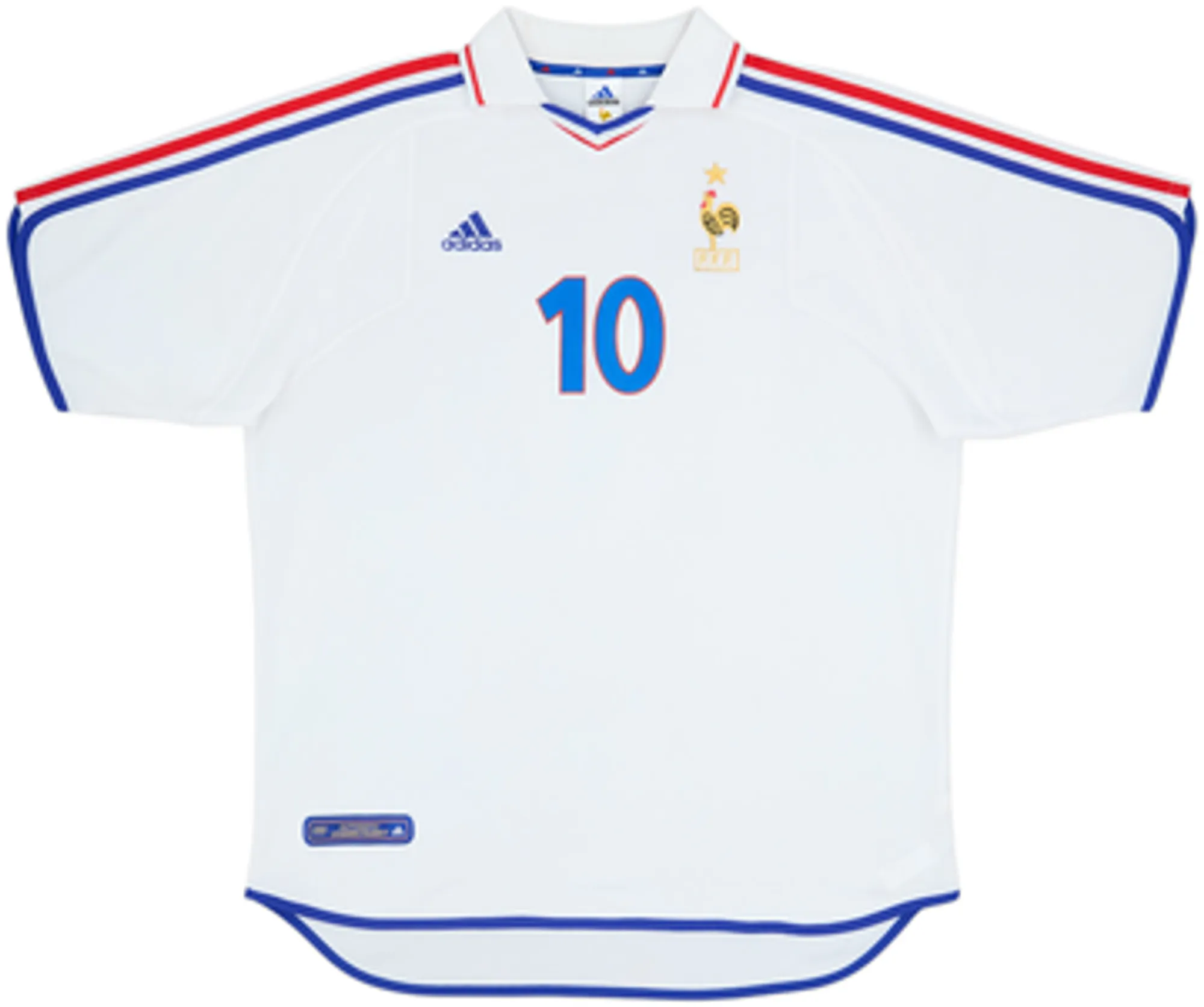 2000-02 France Away Shirt Zidane #10 - 6/10 - (S)