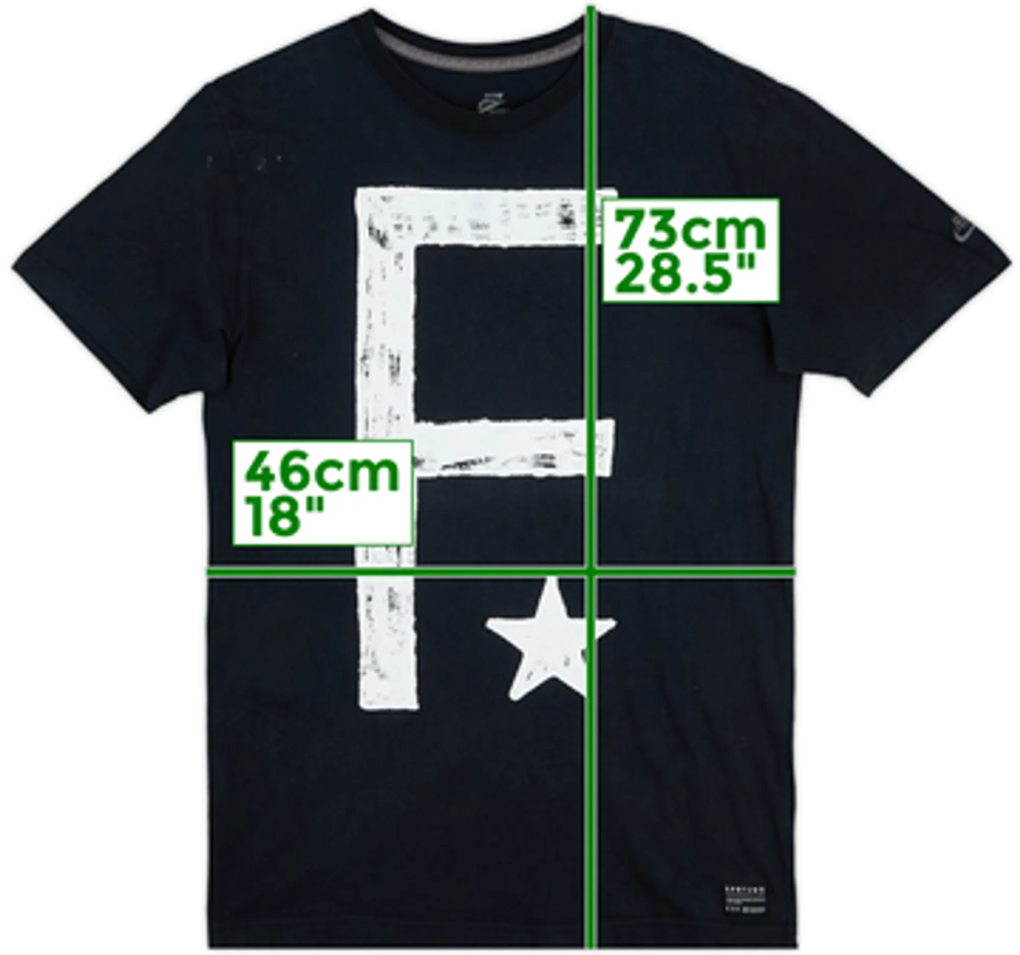 2011-12 France Nike Graphic Tee - 9/10 - (M)