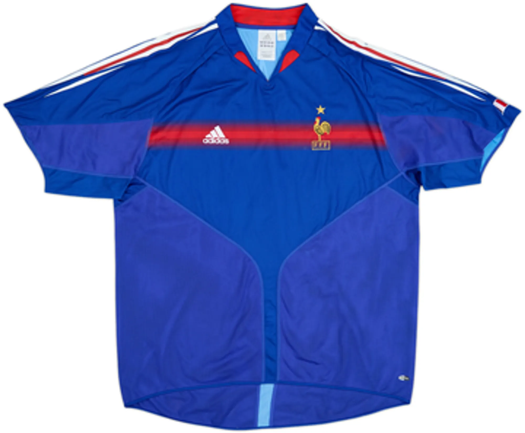 2004-06 France Home Shirt Zidane #10 - 9/10 - (L)