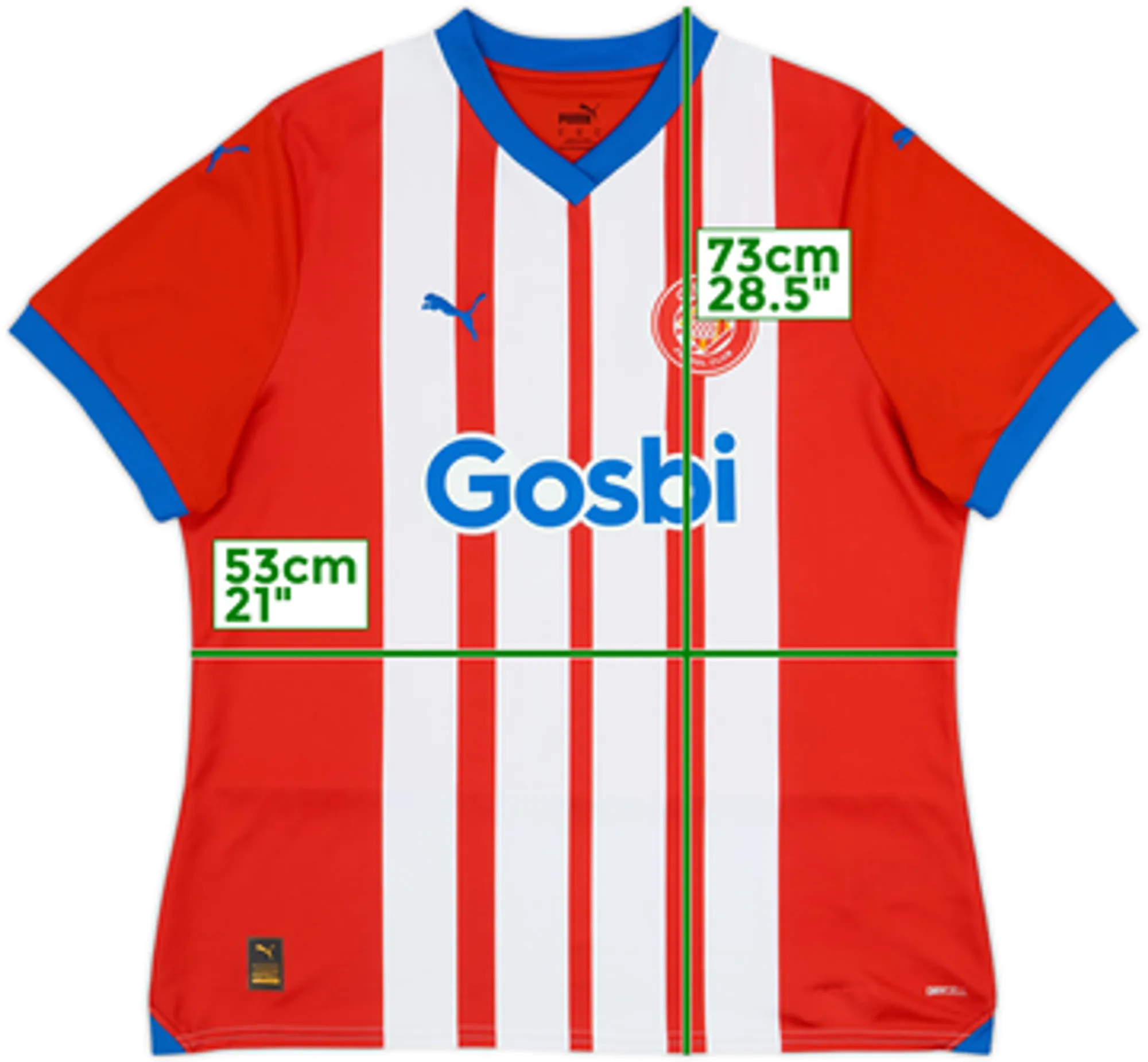 2023-24 Girona Home Shirt - 8/10 - (XL)