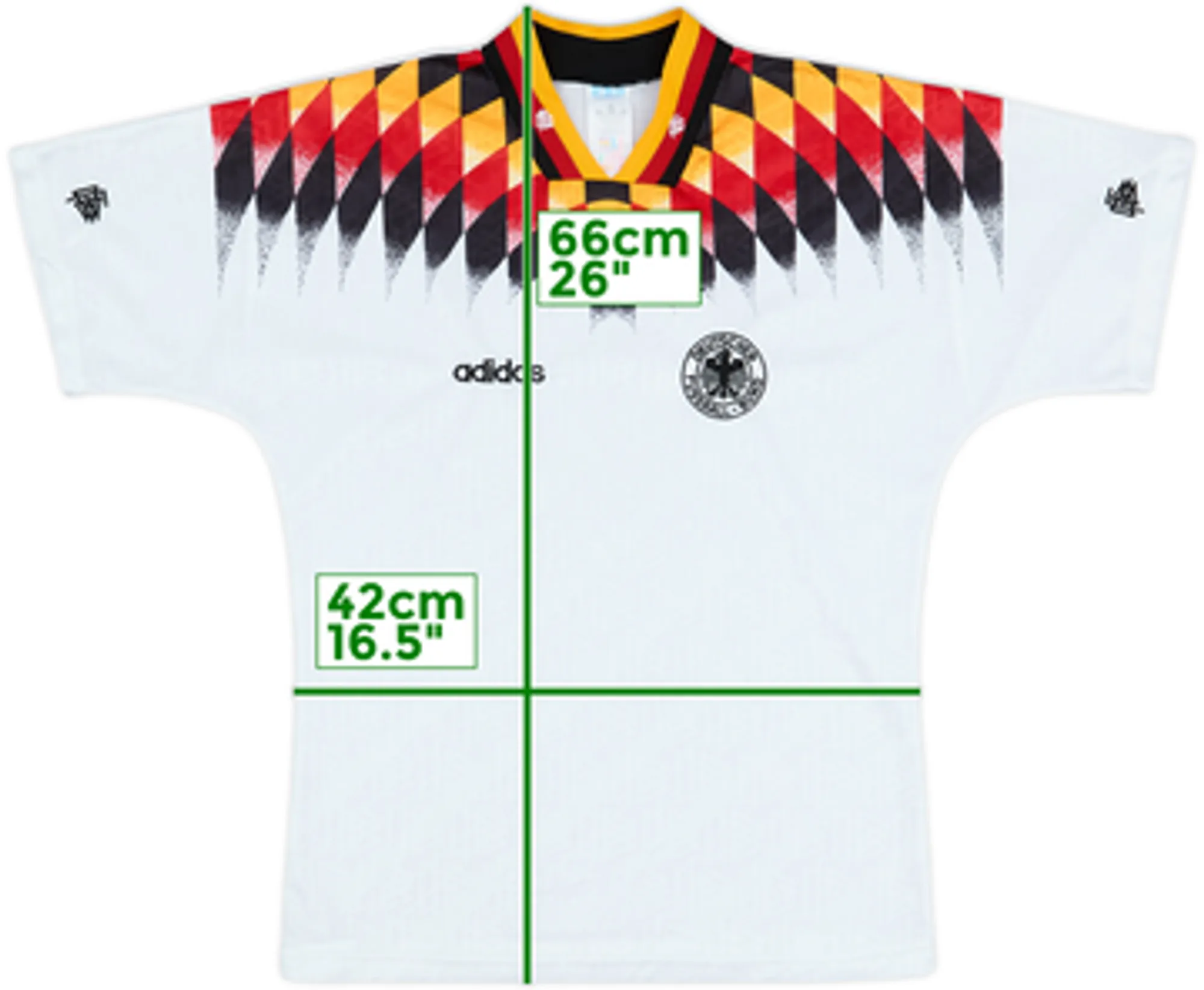 1994-96 Germany Home Shirt - 10/10 - (M.Boys)