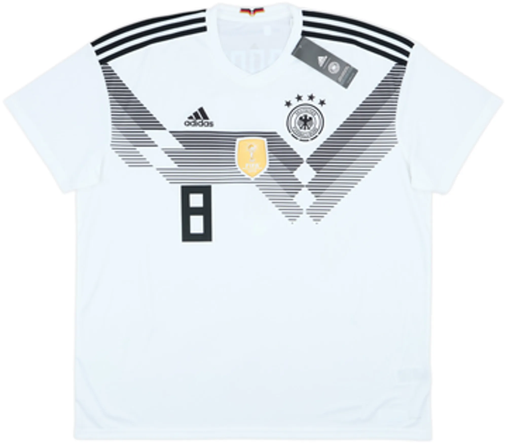 2018-19 Germany Home Shirt Kroos #8 (L)