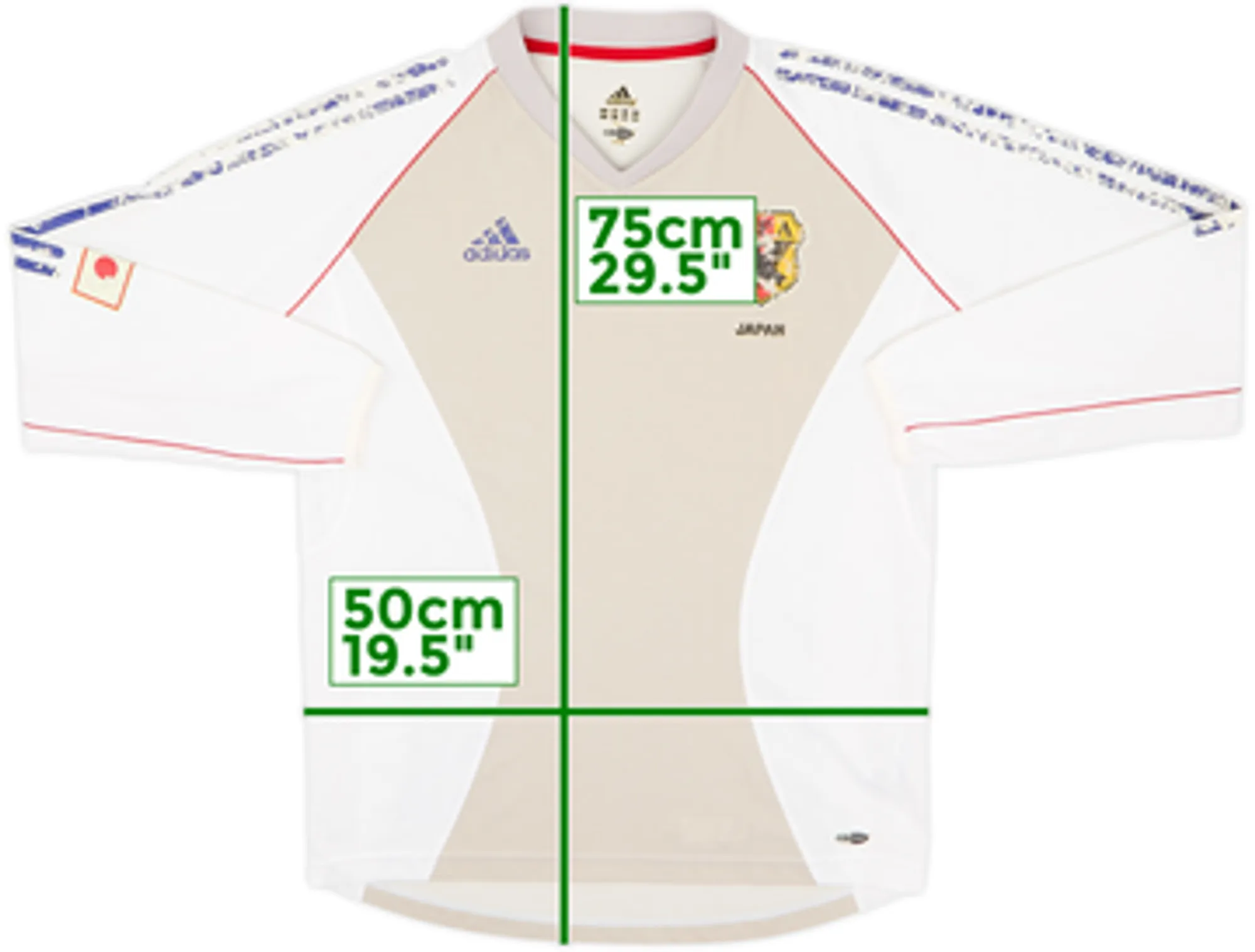 2002-04 Japan Away L/S Shirt - 4/10 - (M/L)