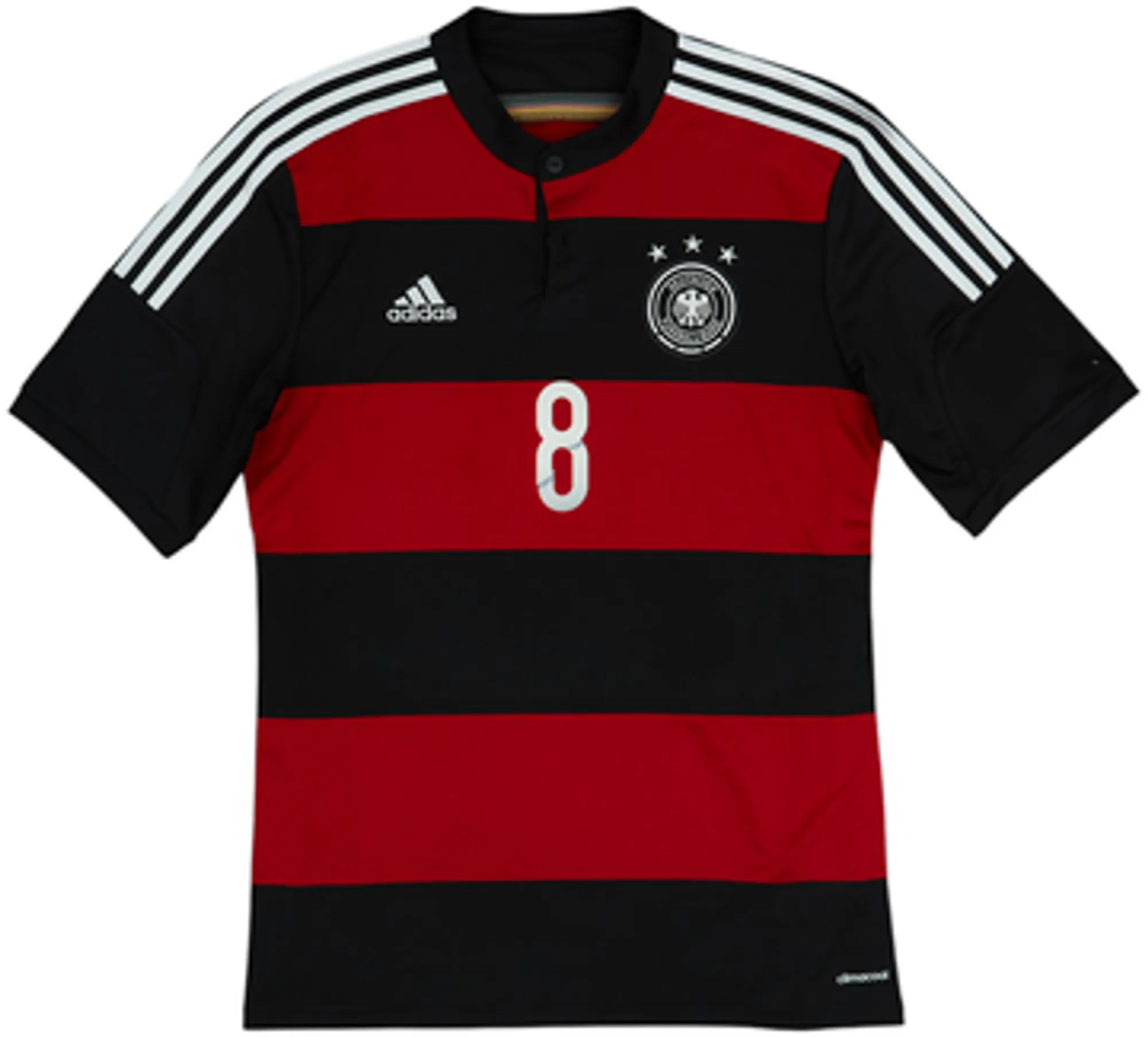 2014-15 Germany Away Shirt Ozil #8 - 6/10 - (L)