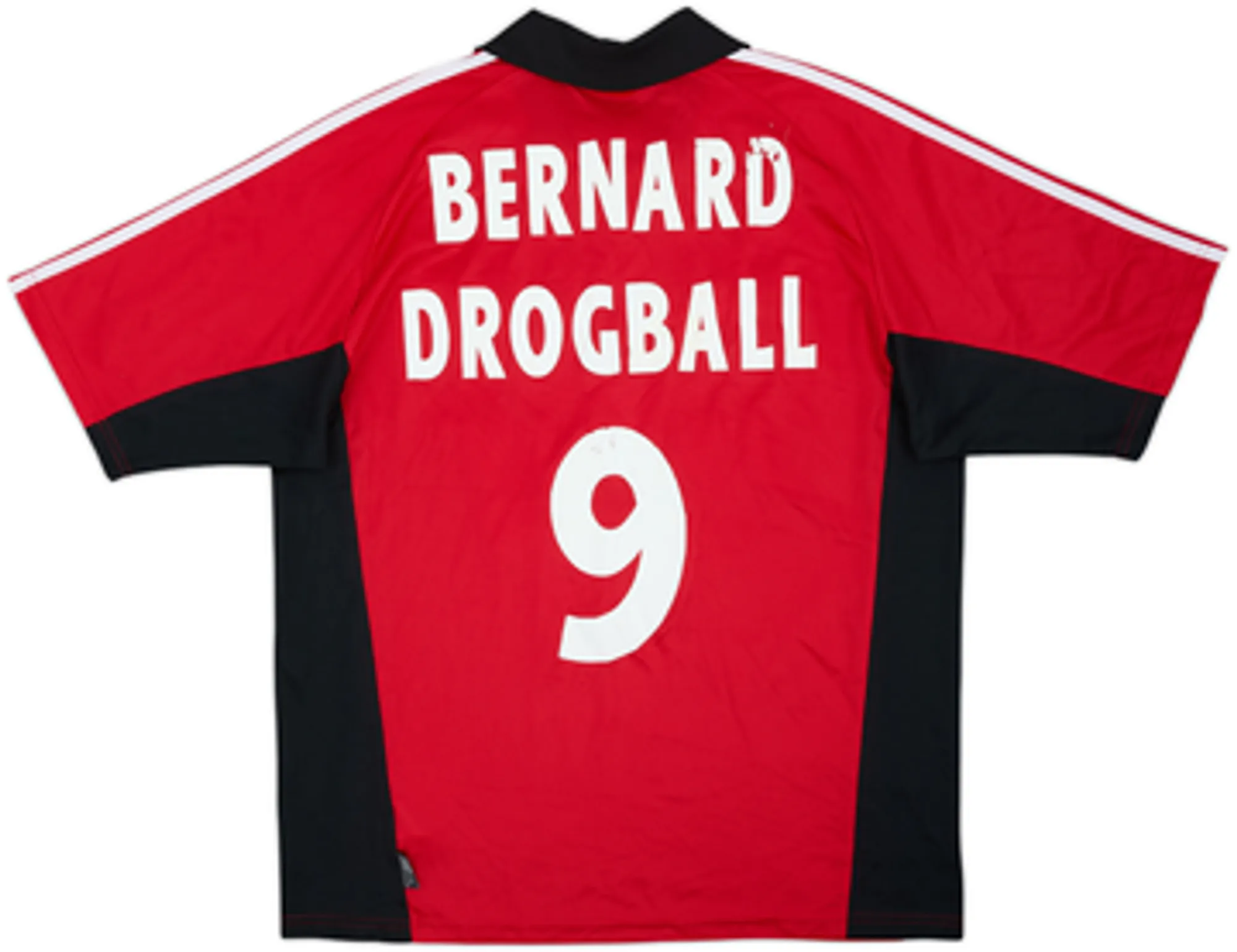 2003-04 EA Guingamp Home Shirt Bernard Drogball #9 - 5/10 - (L)