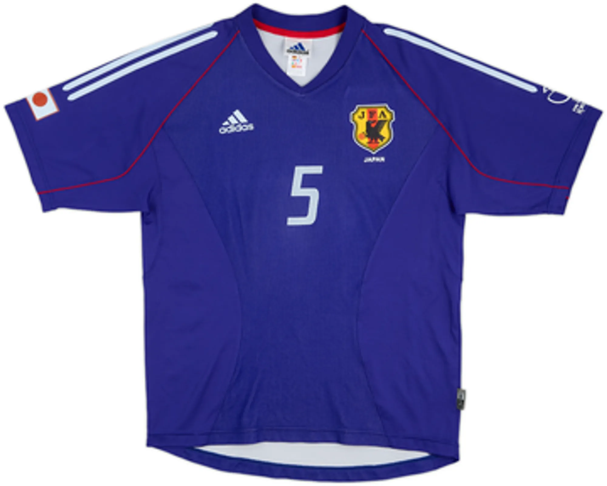 2002-04 Japan Home Shirt Inamoto #5 - 7/10 - (M)