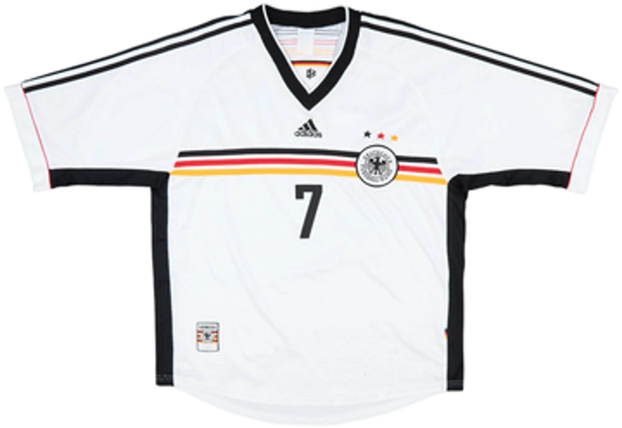 1998-00 Germany Home Shirt Moller #7 - 5/10 - (XL)