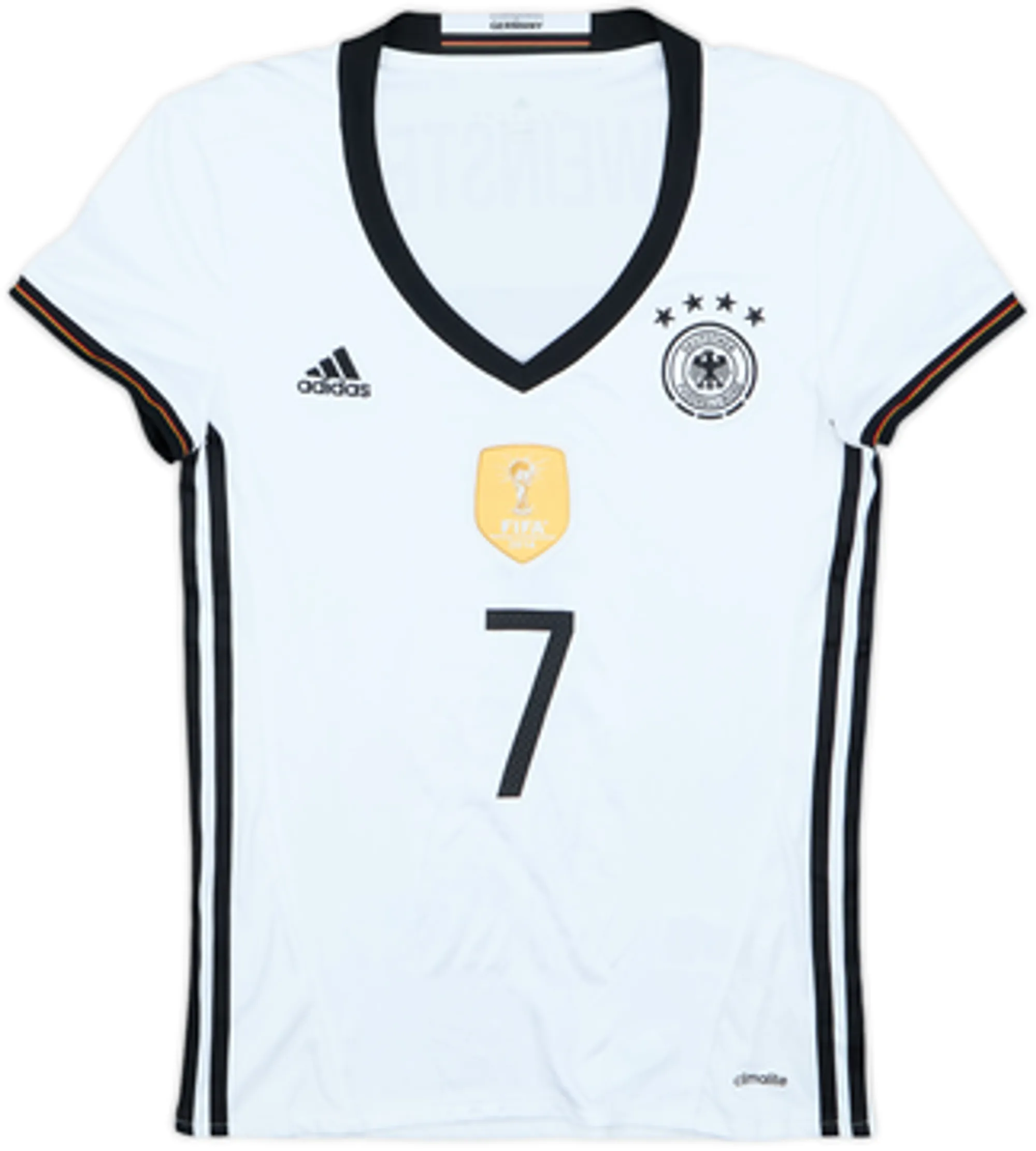 2015-16 Germany Home Shirt Schweinsteiger #7 - 10/10 - (Women's S)