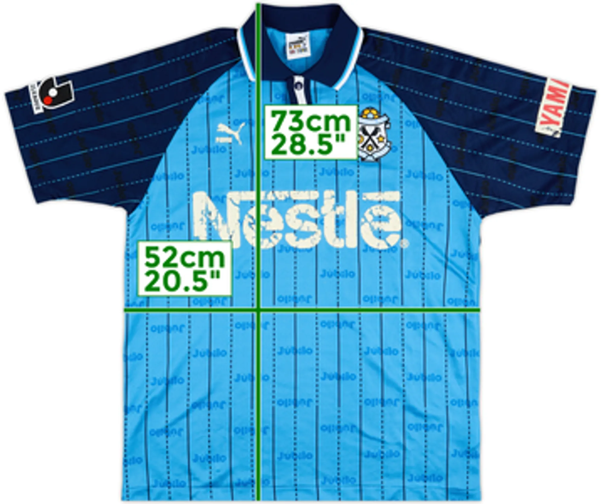 1998-99 Jubilo Iwata Home Shirt - 4/10 - (L)