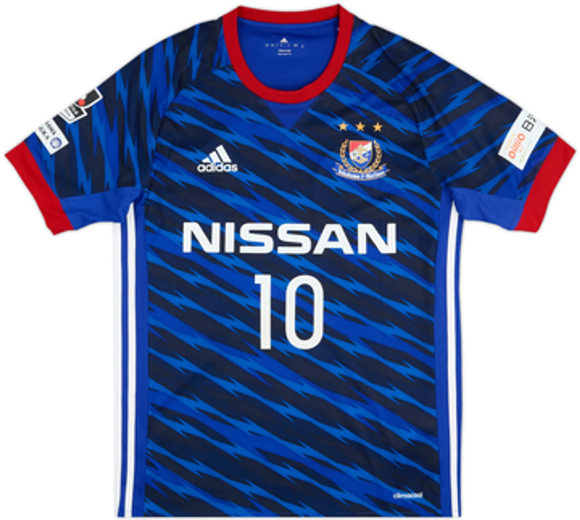 2017 Yokohama Marinos Home Shirt Manabu #10 - 7/10 - (M)