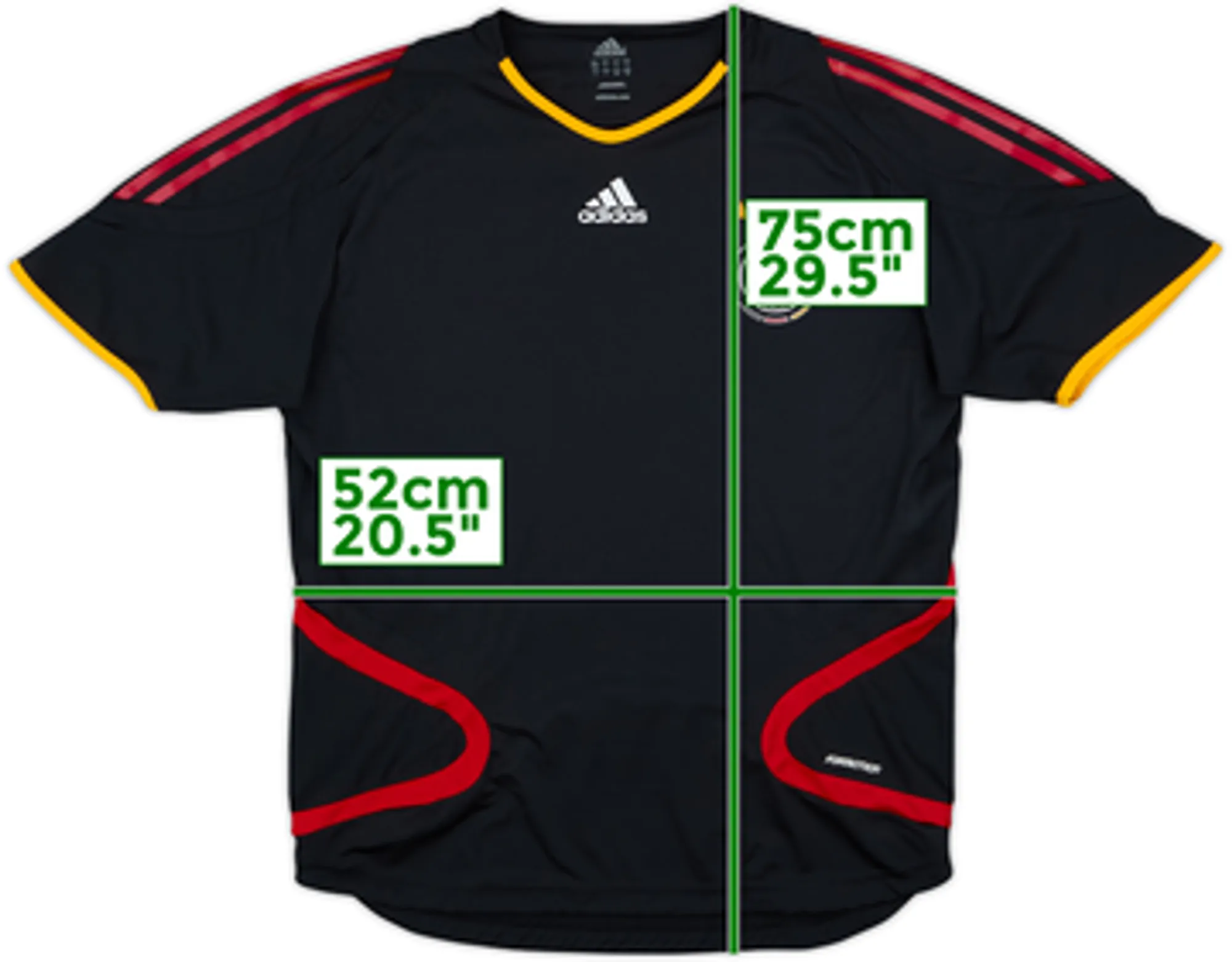 2005-07 Germany adidas Formotion Training Shirt - 8/10 - (L)