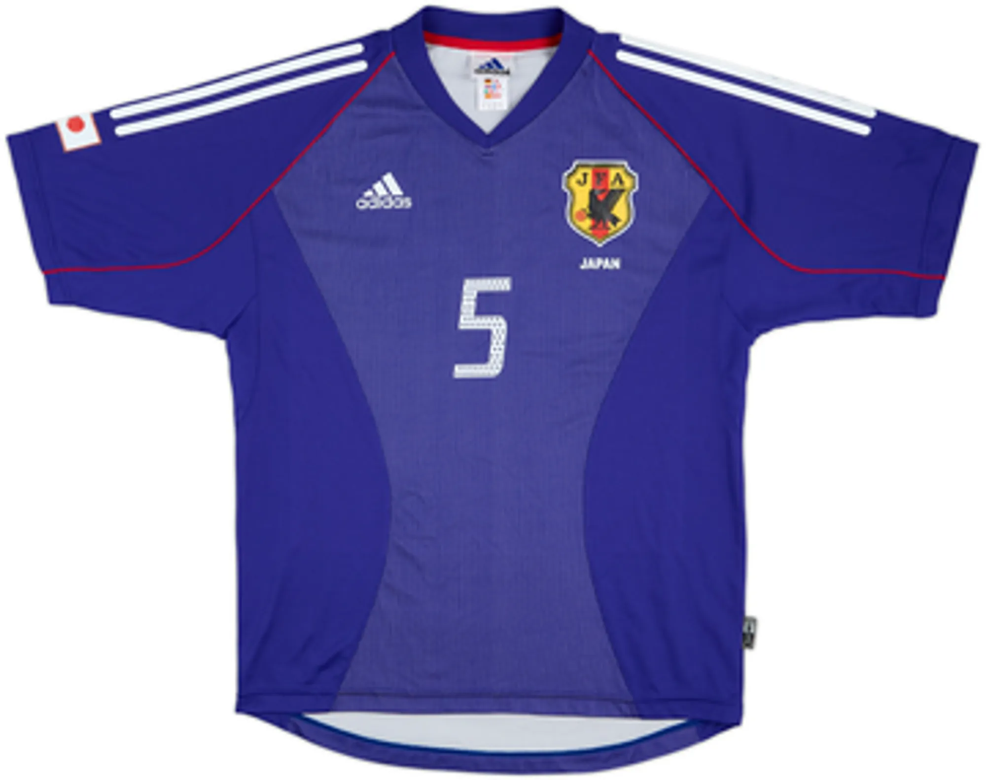 2002-04 Japan Home Shirt Inamoto #5 - 8/10 - (M)
