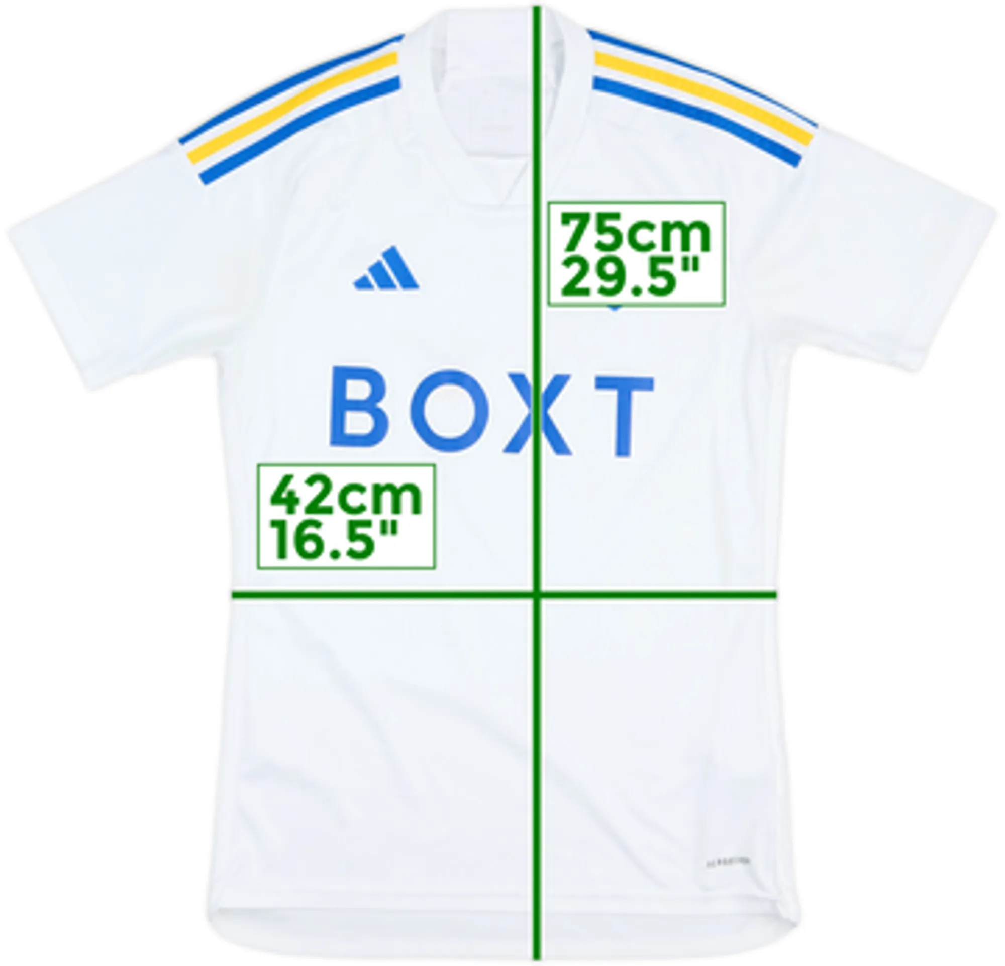 2023-24 Leeds United Home Shirt - 6/10 - (S) | LEEH23781334used | FOOTY.COM