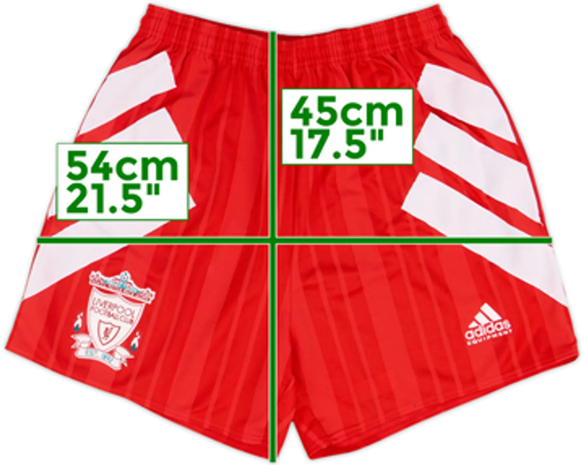 1993-95 Liverpool Home Shorts - 8/10 - (L)