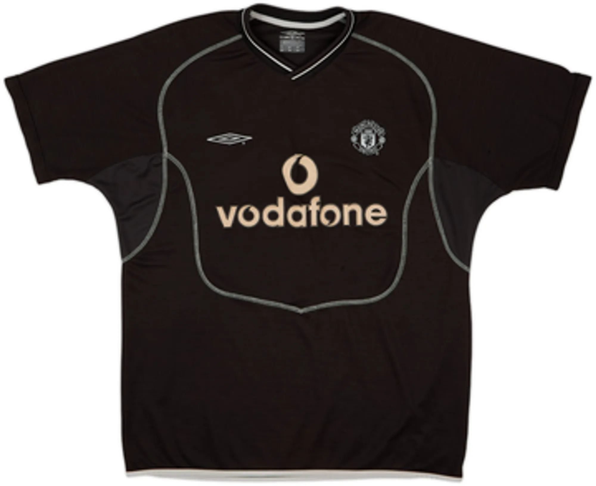 2000-02 Manchester United GK S/S Shirt Barthez #1 - 7/10 - (L)