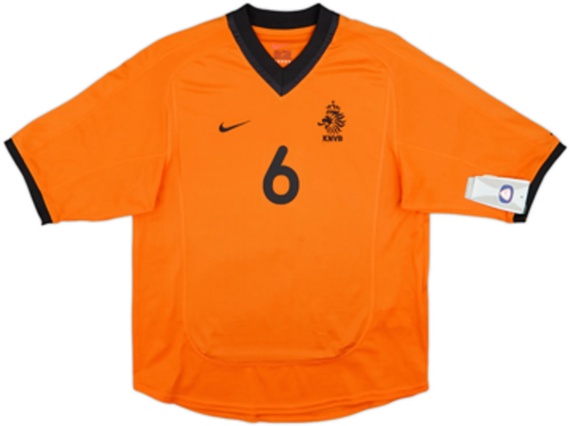 2000-02 Netherlands Home Shirt Seedorf #6 (S)
