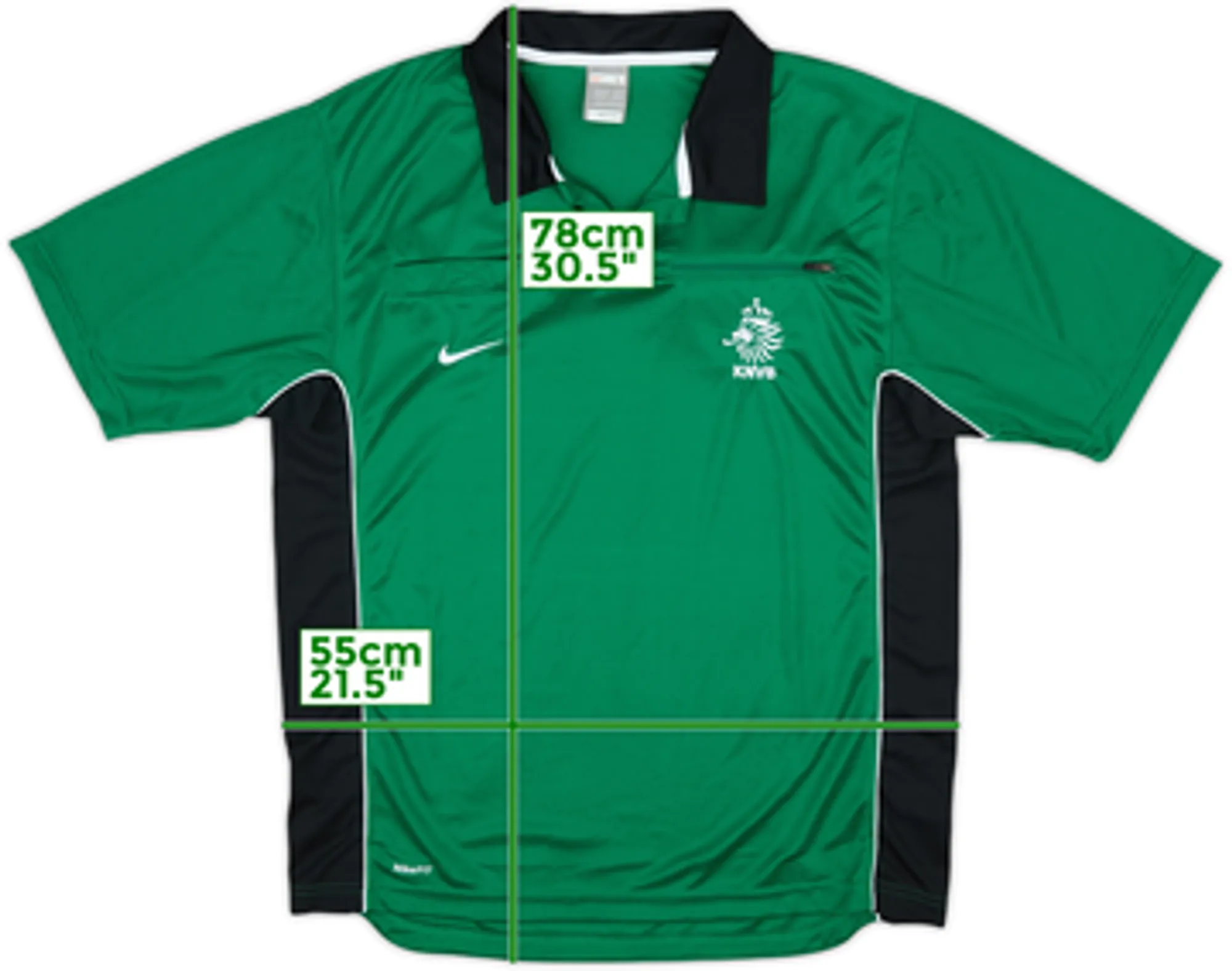2007 Netherlands Nike Referee Shirt - 9/10 - (L)