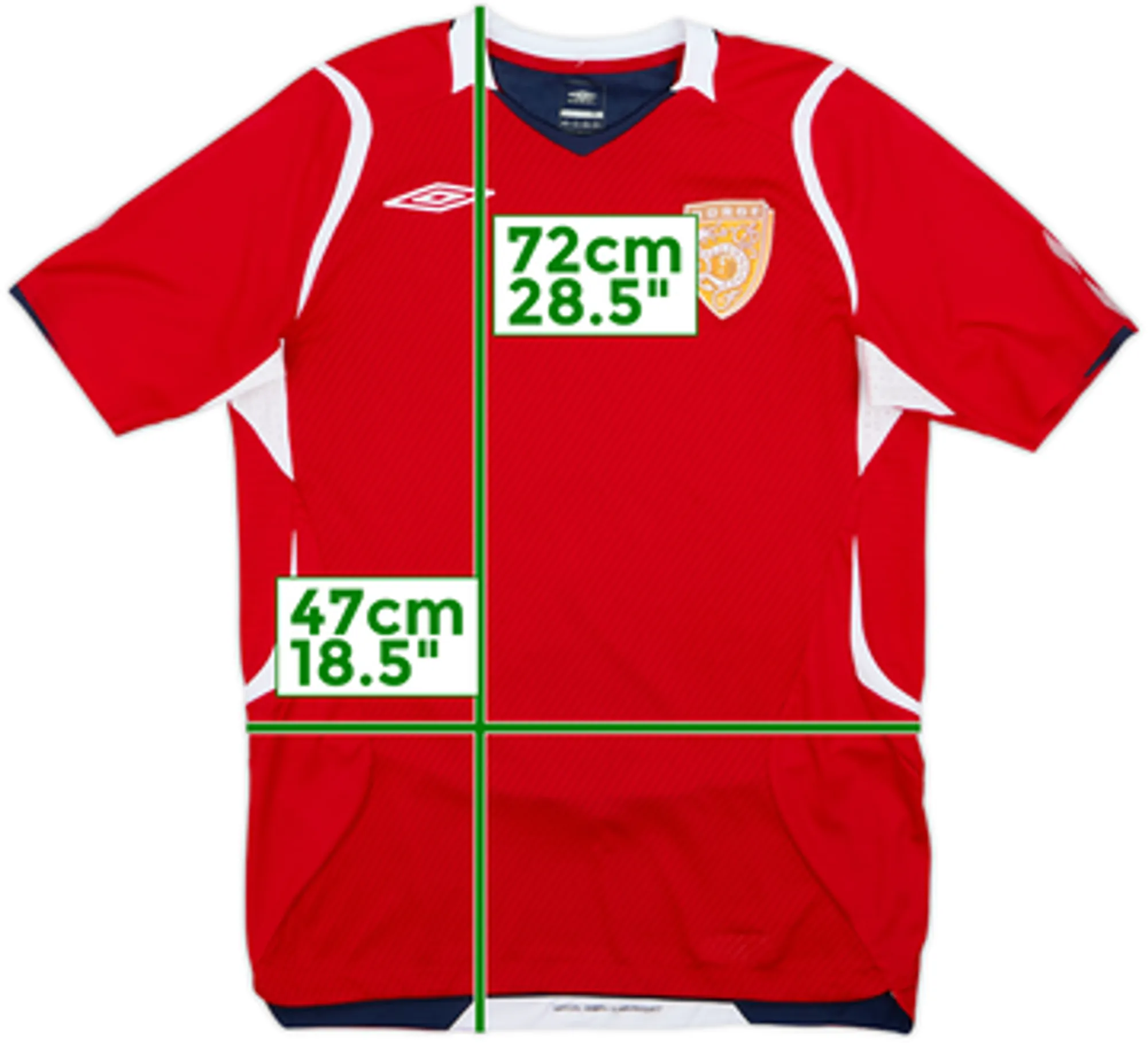 2008-10 Norway Home Shirt - 5/10 - (S)