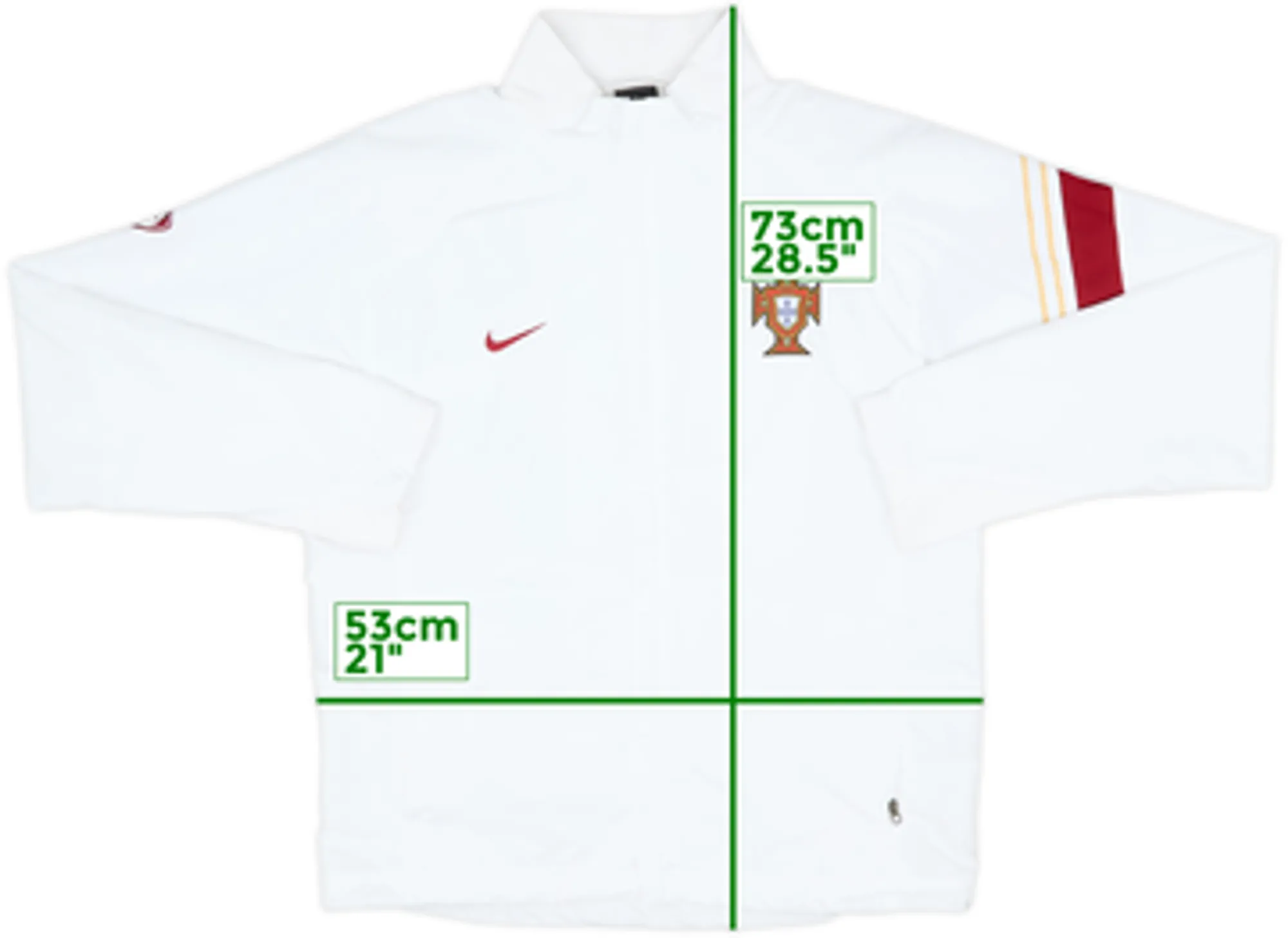 2006-07 Portugal Nike Track Jacket - 8/10 - (M)