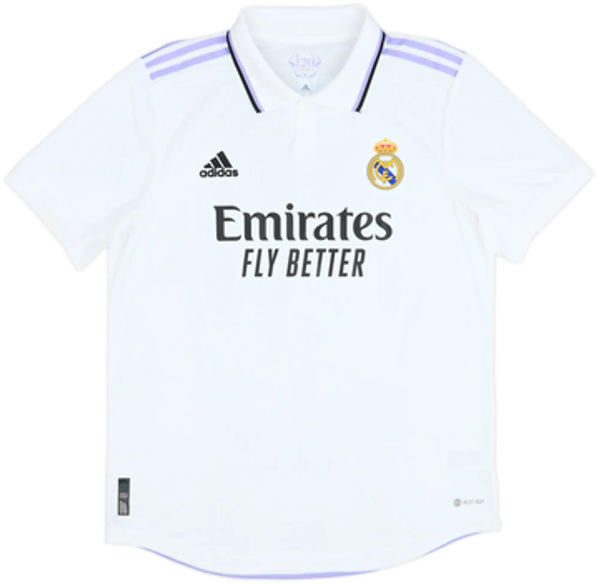 2022-23 Real Madrid Authentic Home Shirt Vini Jr #20 - 10/10 - (L)