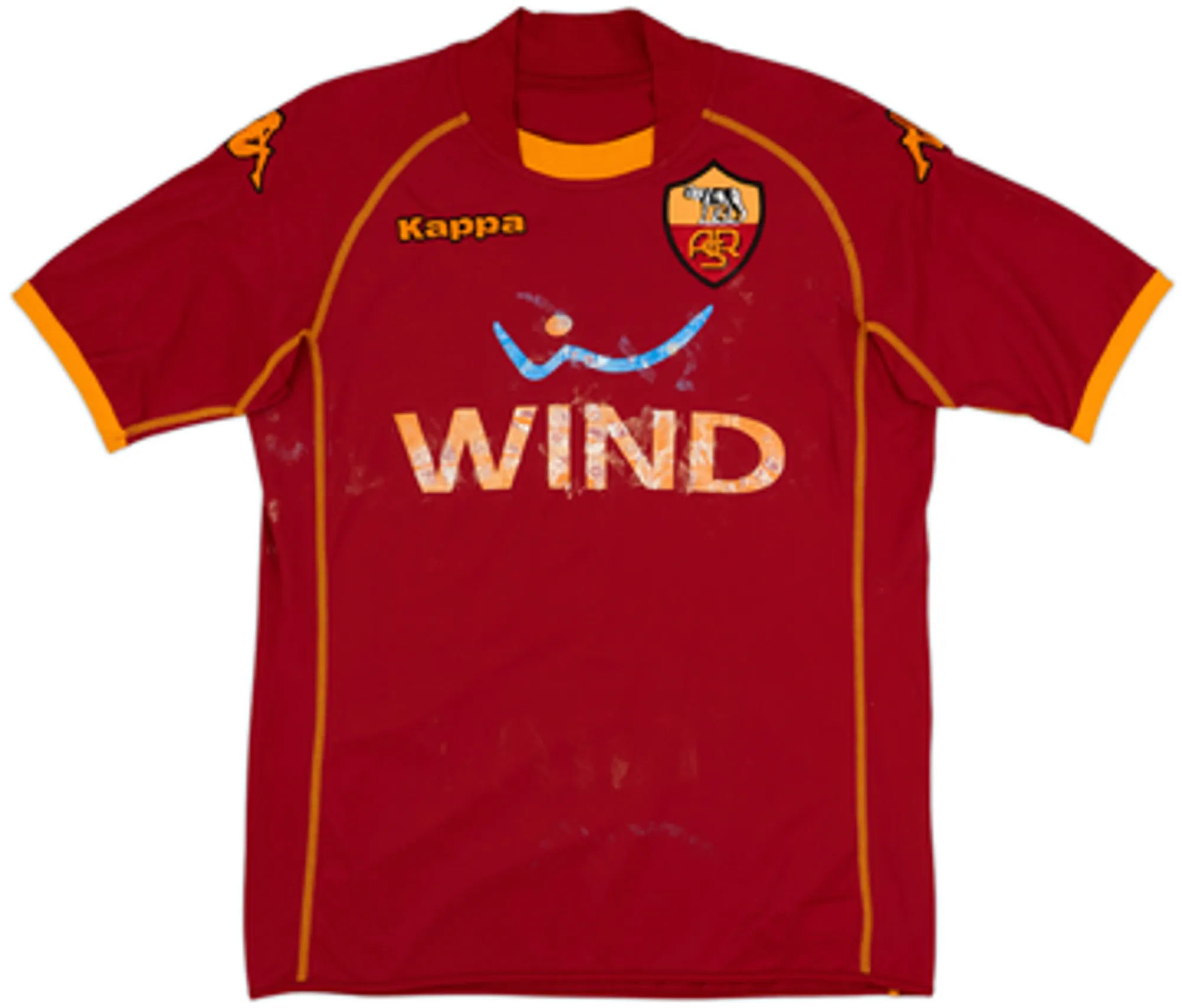 2008-09 Roma Home Shirt Brighi #33 - 4/10 - (S)