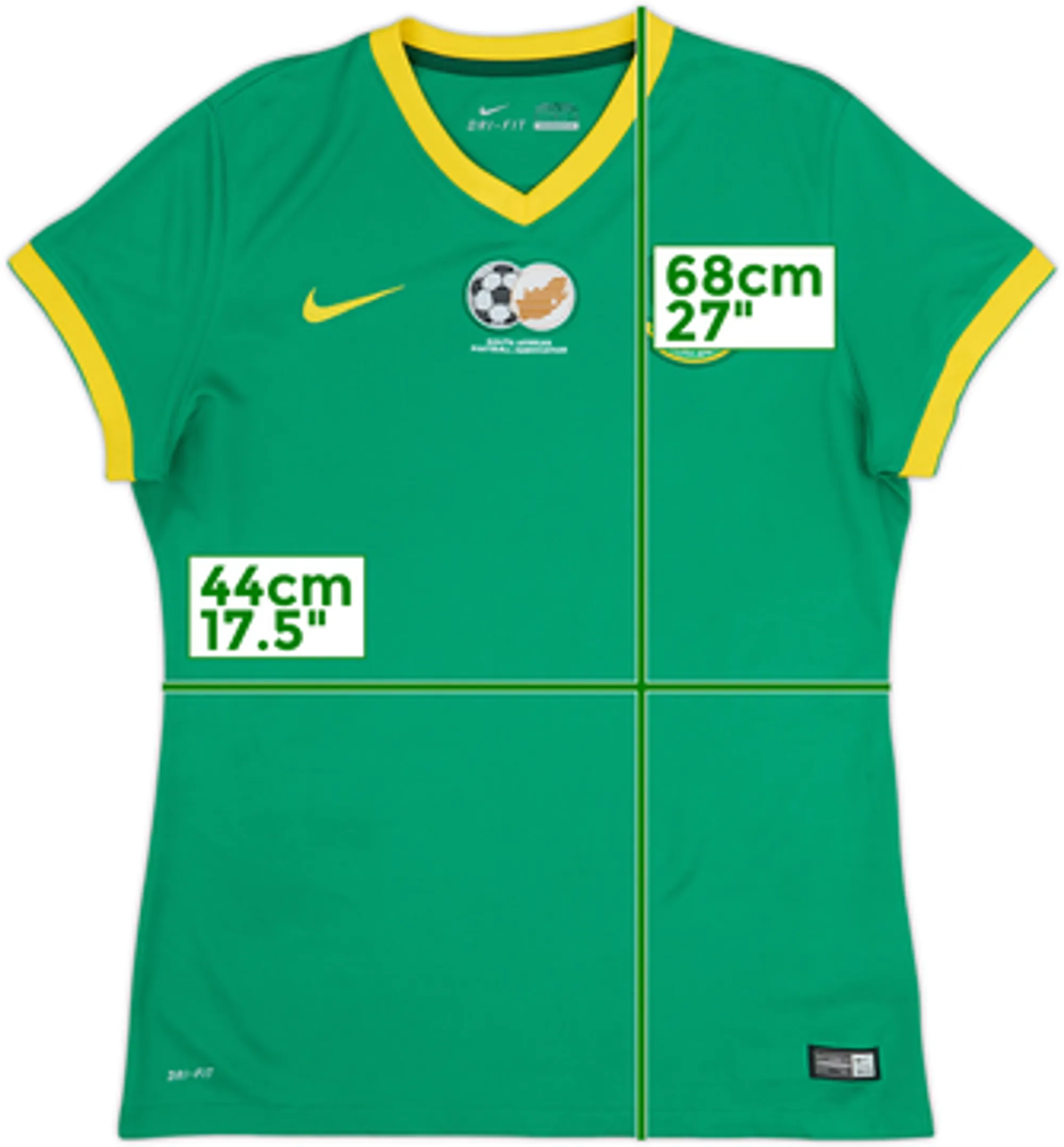 2015-16 South Africa Away Shirt - 8/10 - (Women's L)