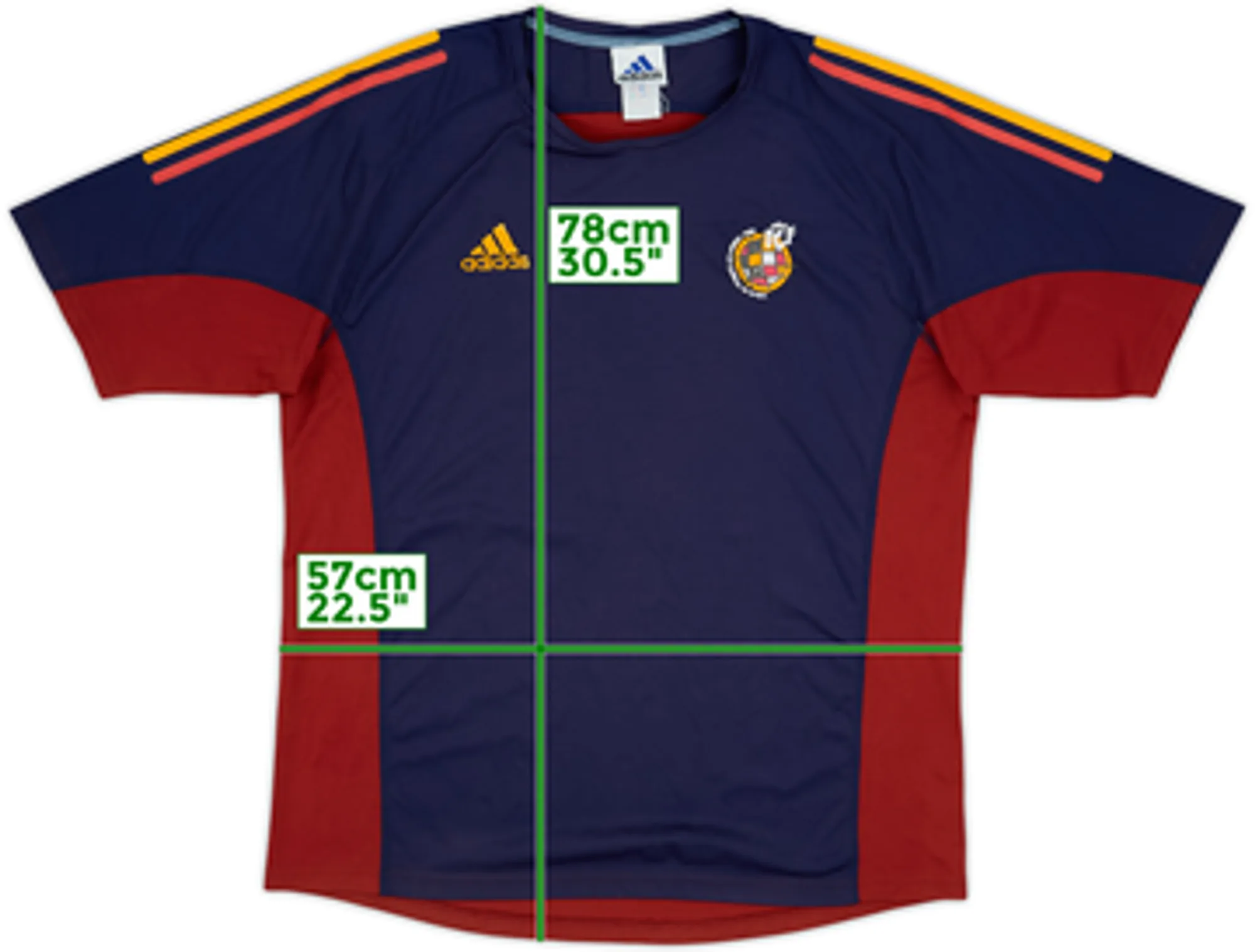 2001-02 Spain adidas Training Shirt - 6/10 - (XL)