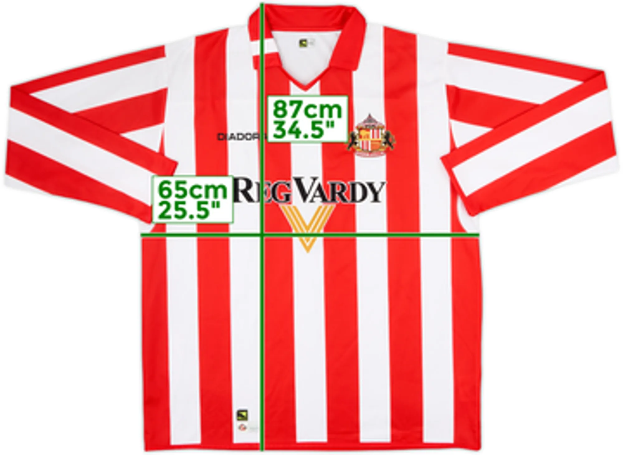 2004-05 Sunderland Home L/S Shirt - 10/10 - (S)