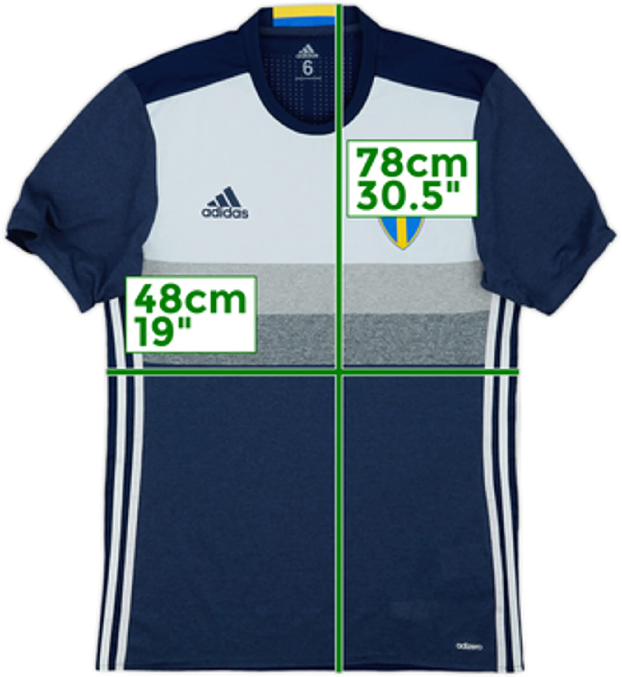 2016-17 Sweden Player Issue Away Shirt - 8/10 - (M)