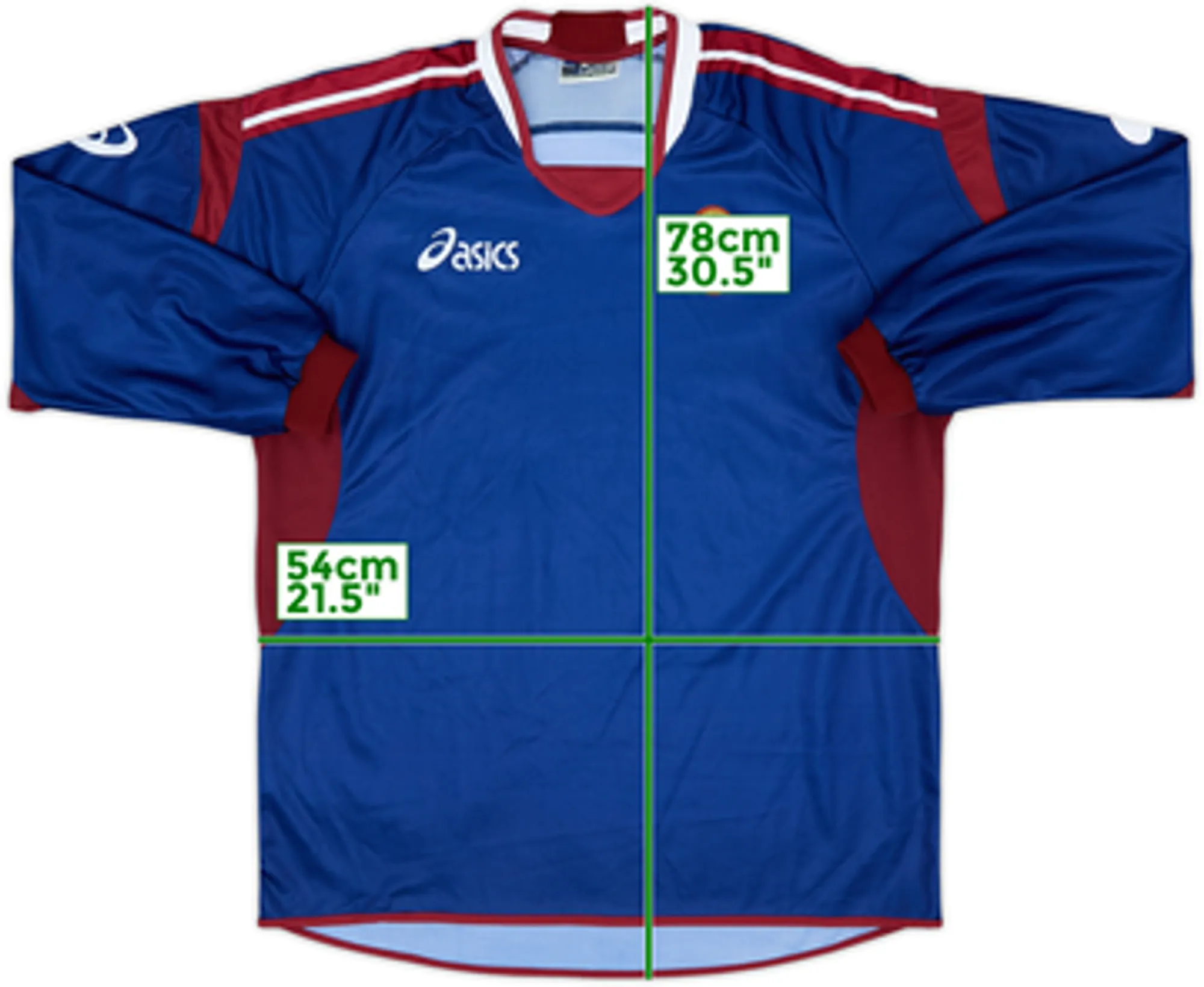 2004-05 Torino Asics Training L/S Shirt - 9/10 - (L)