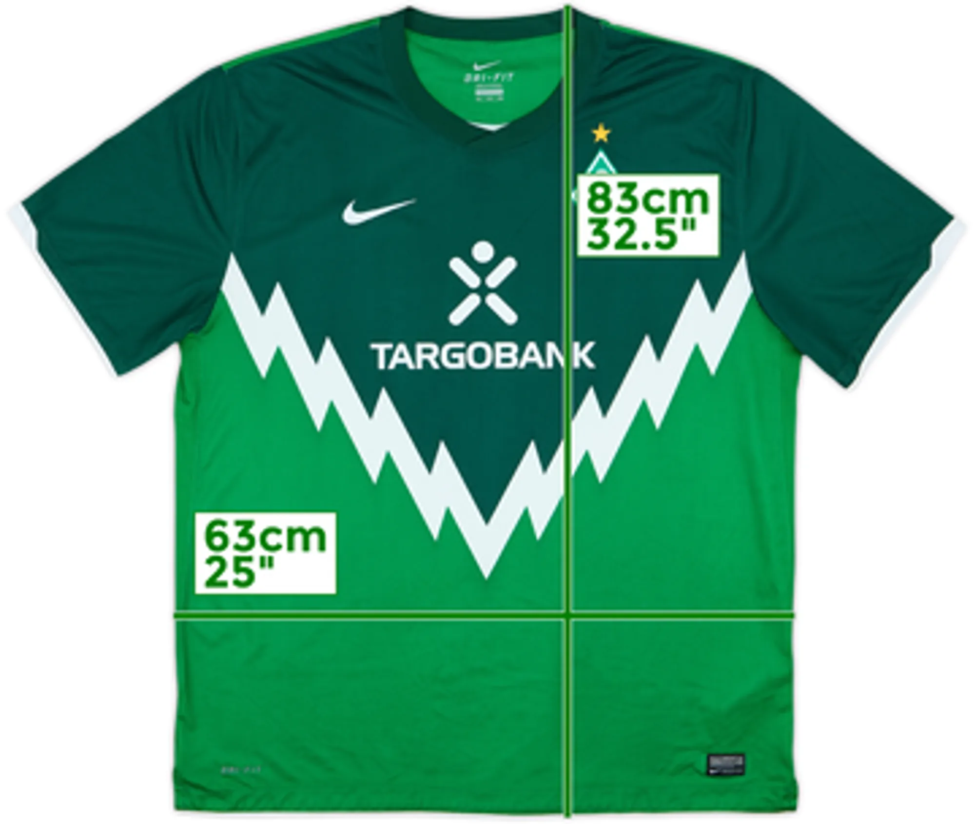2010-11 Werder Bremen Home Shirt - 8/10 - (L)