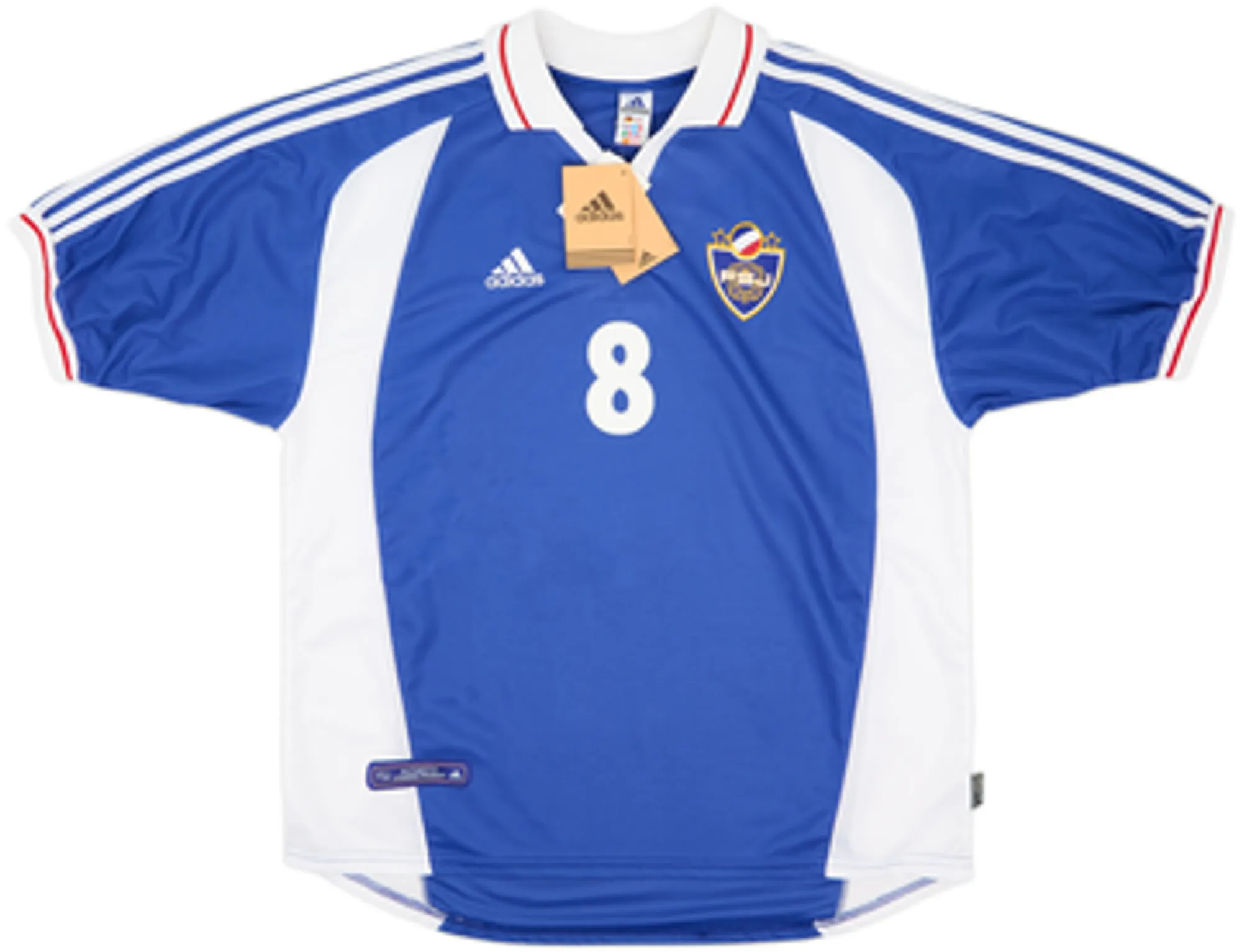 2000-01 Yugoslavia Home Shirt Mijatovic #8 (XXL)