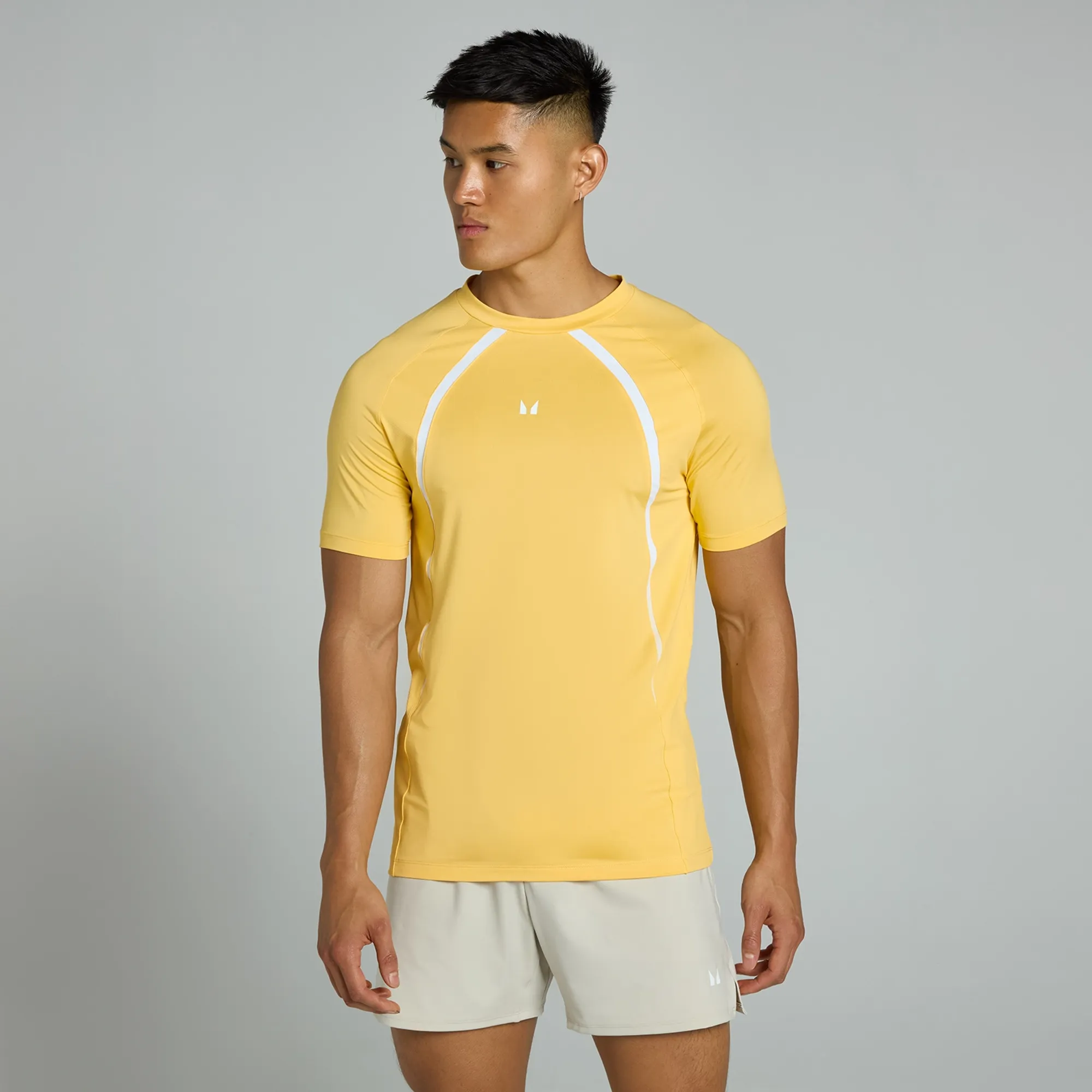 MP Men's Tempo Panel T-Shirt  - Sunny Yellow - XXL