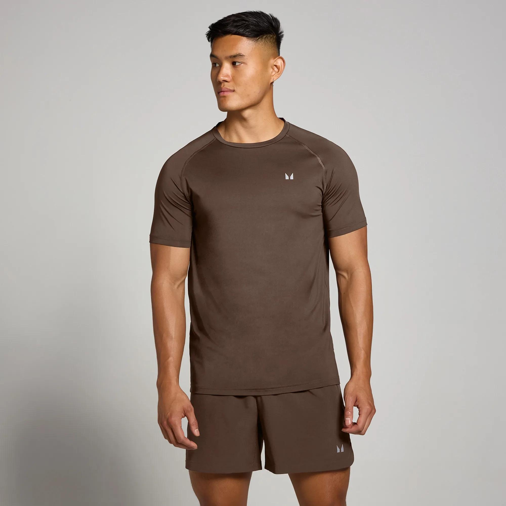 MP Men's Training T-Shirt - Chocolate - XS