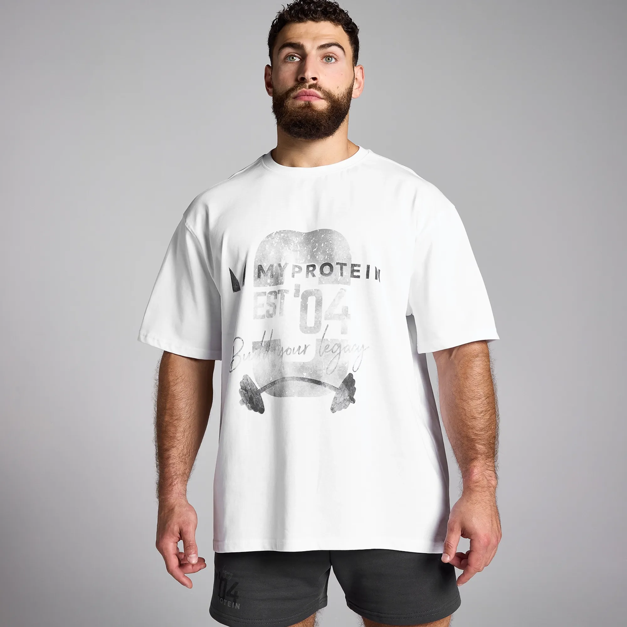 MP Origin Graphic T-Shirt - White - XXS-XS
