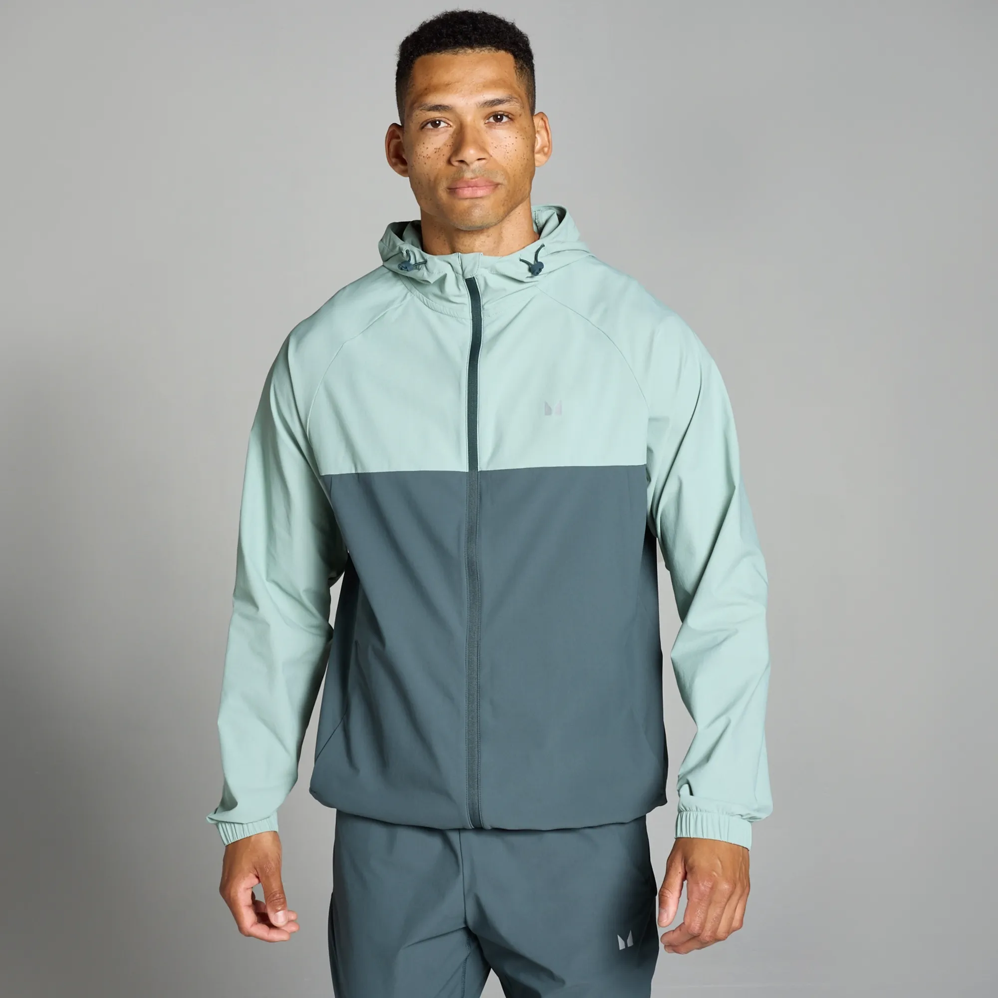 MP Men's Velocity Two Toned Jacket - Dark Slate - XS