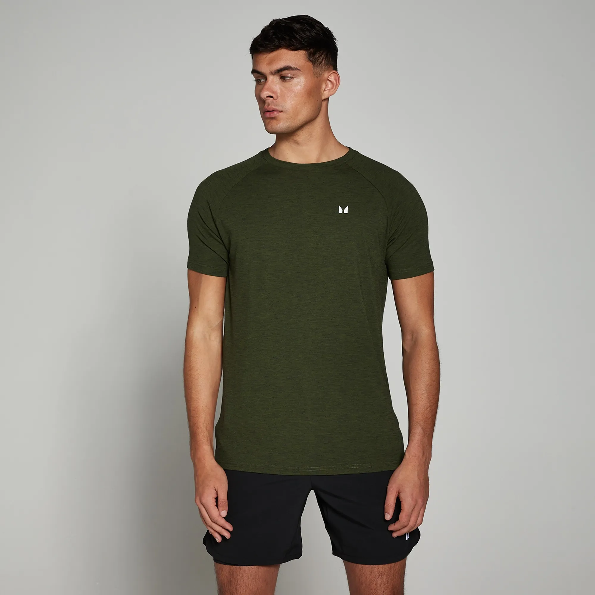 MP Men's Performance Short Sleeve T-Shirt - Army Green Marl - XL