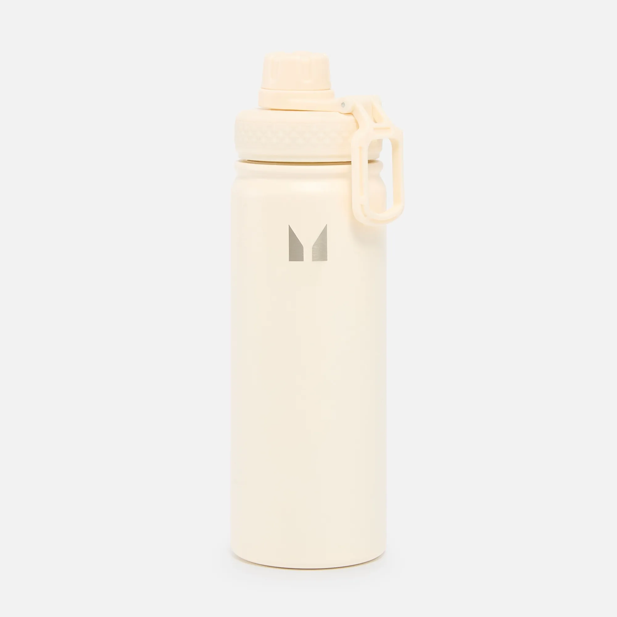 Medium Metal Water Bottle - Natural Cream