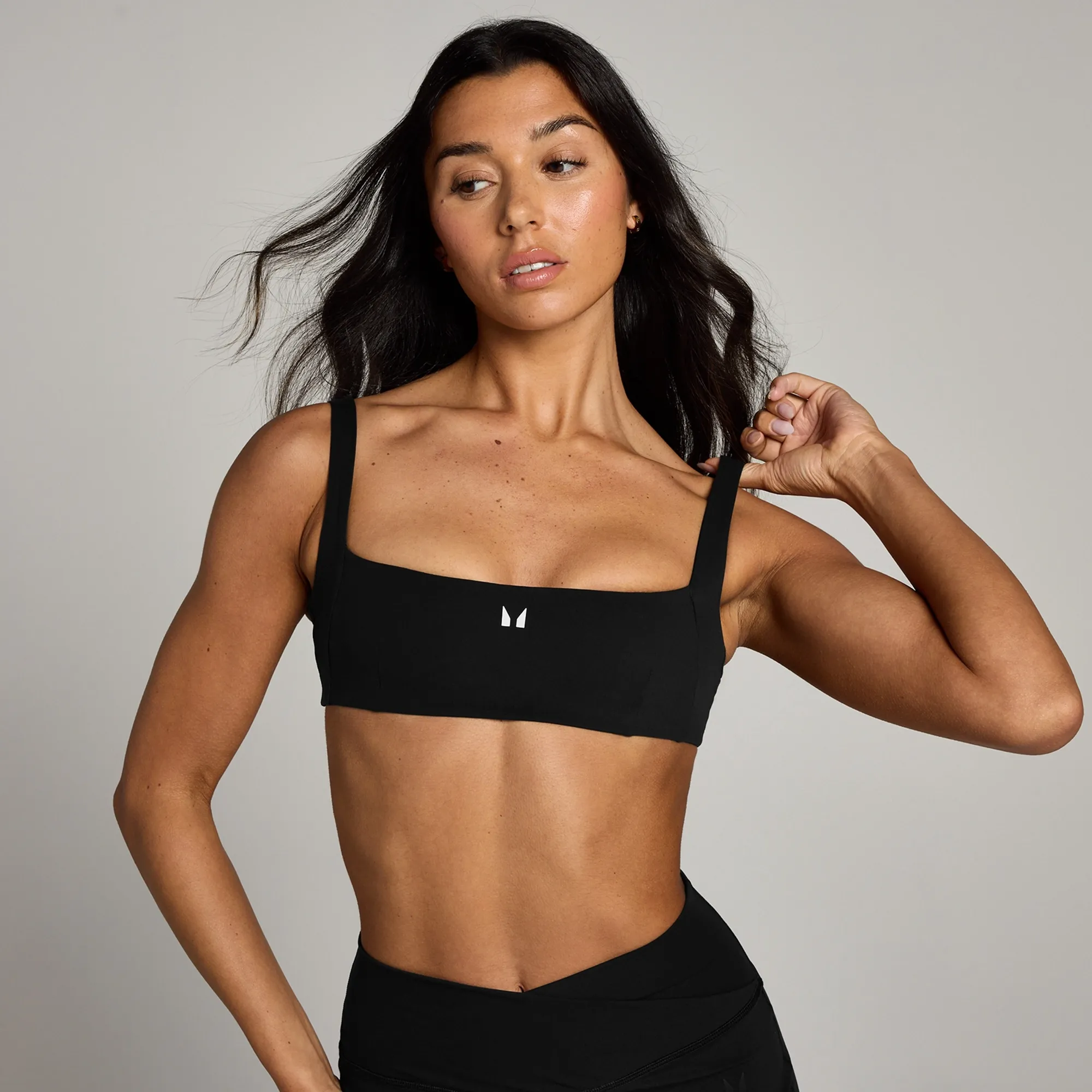 MP Women's Studio Open Back Sports Bra - Black - XL