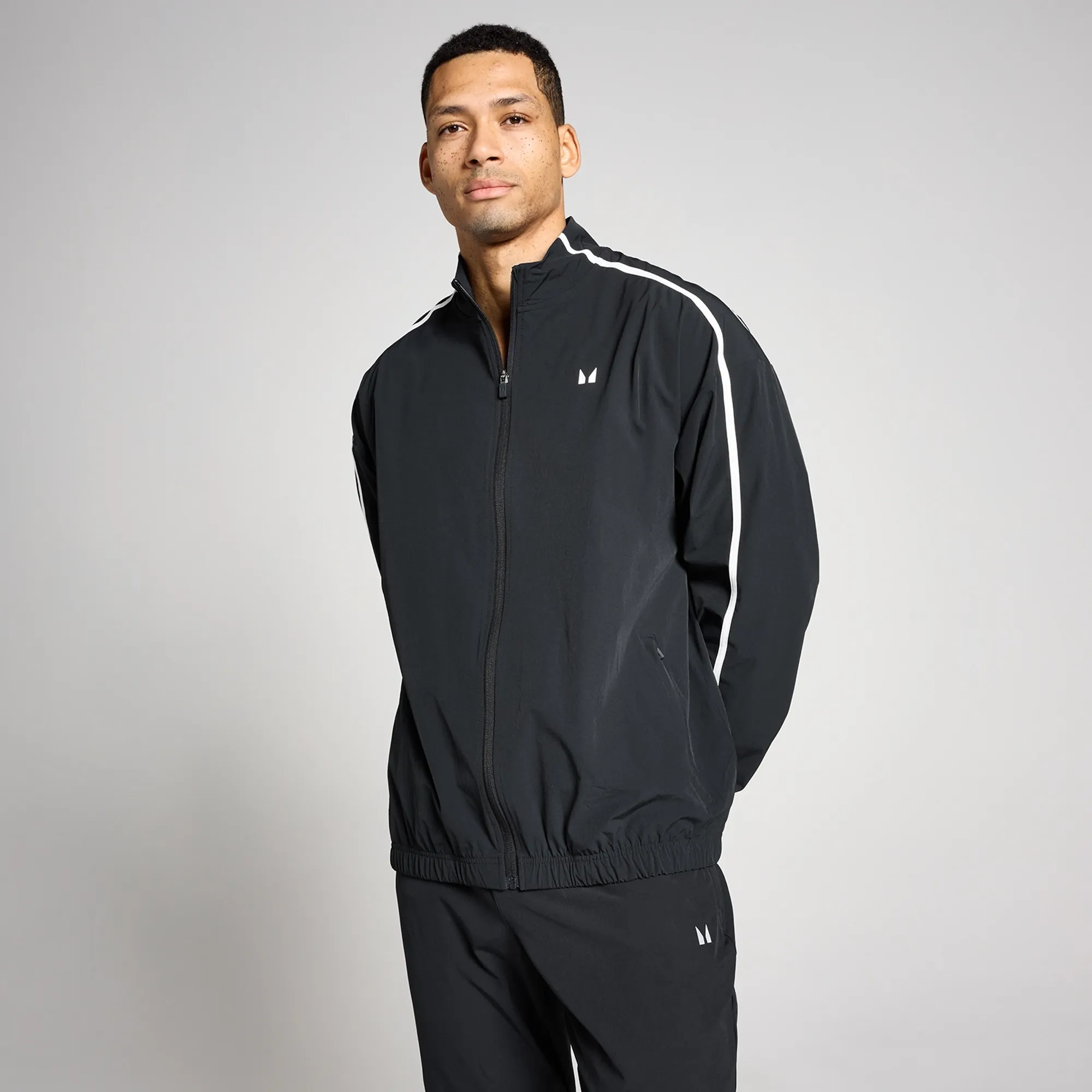 MP Men's Tempo Panel Woven Jacket - Black