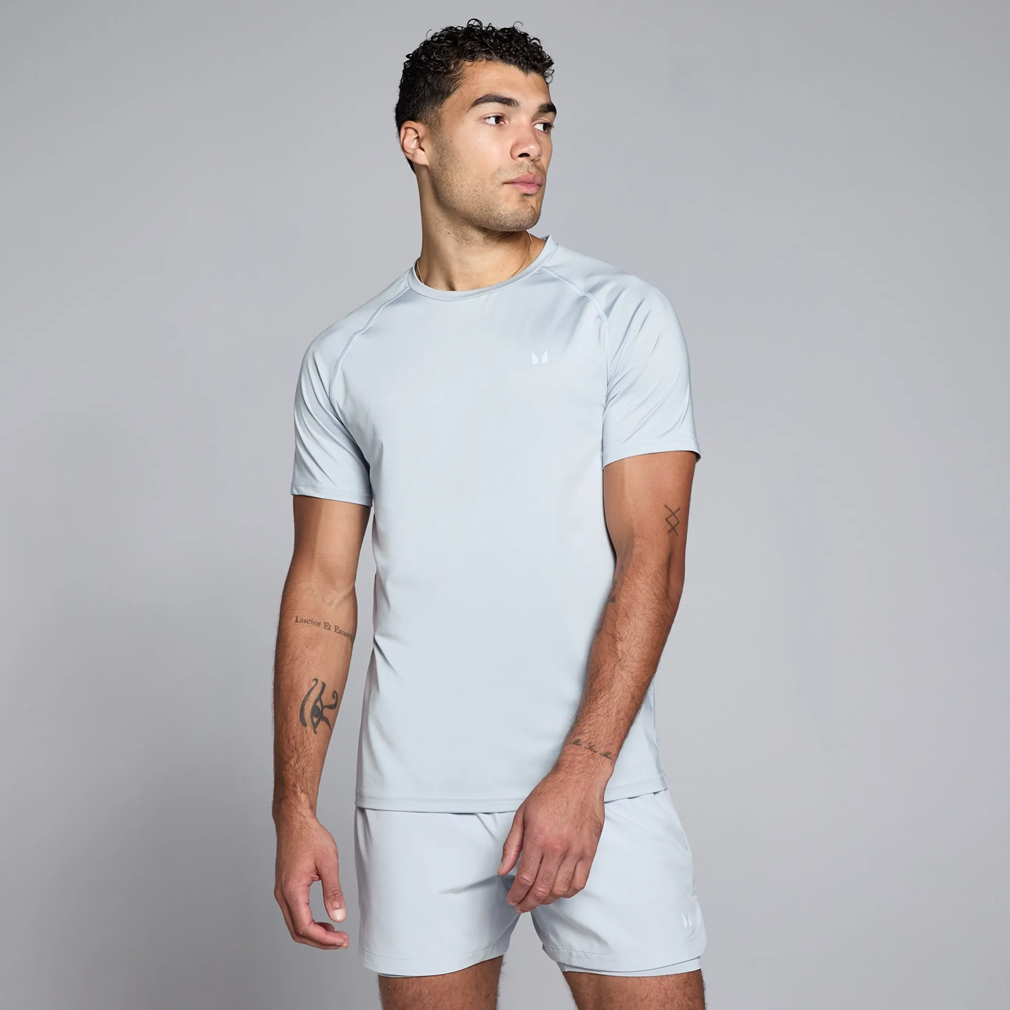 MP Men's Training T-Shirt - Pale Blue  - XS