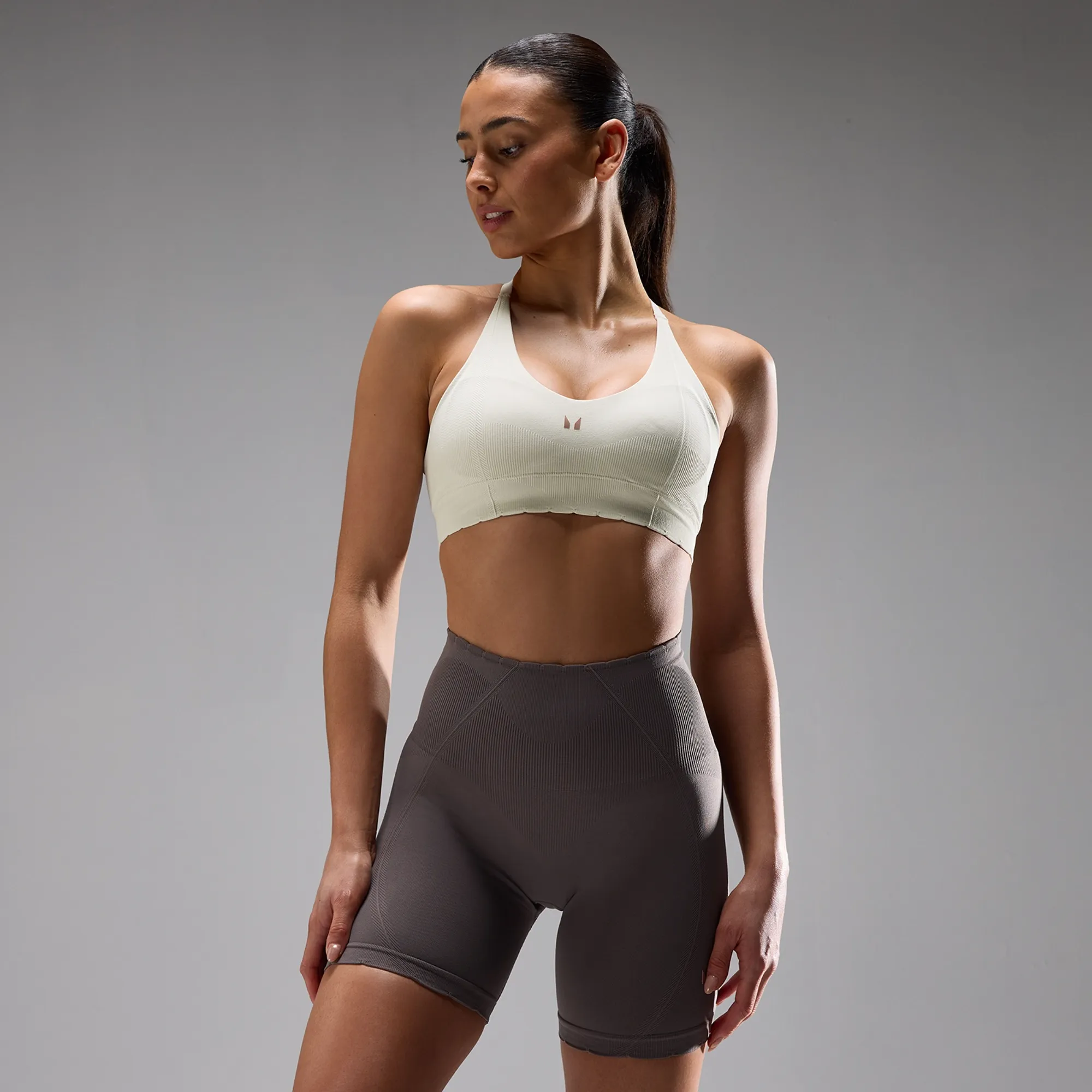 MP Women's Tempo Ultra Seamless Sports Bra - Mist