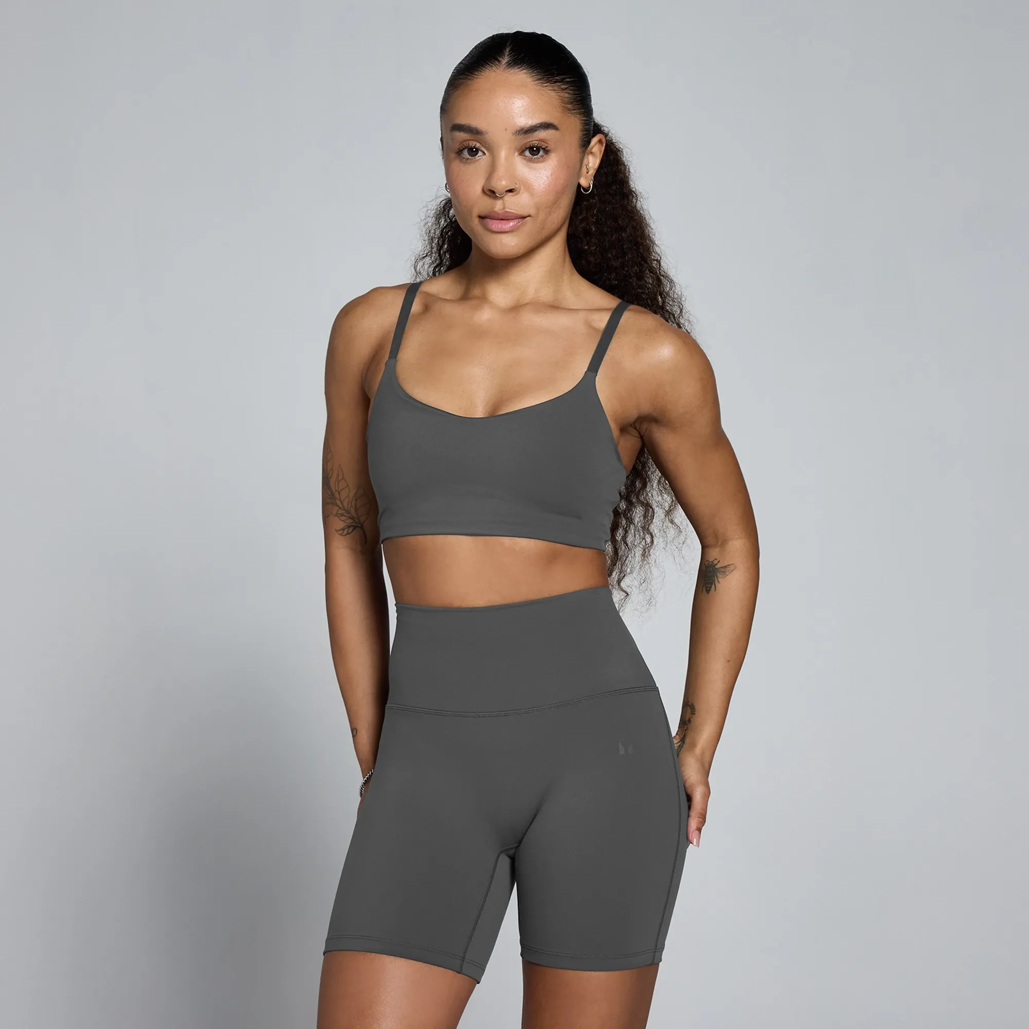 MP Women's Tempo Sports Bra - Dark Grey