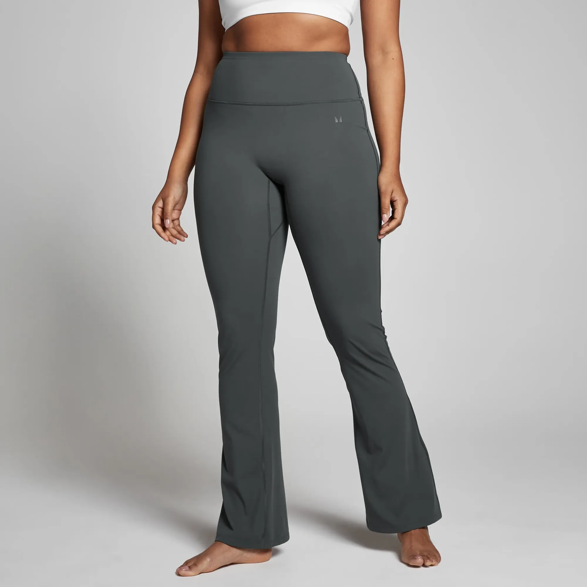 MP Women's Tempo Flared Leggings - Dark Shadow - XS